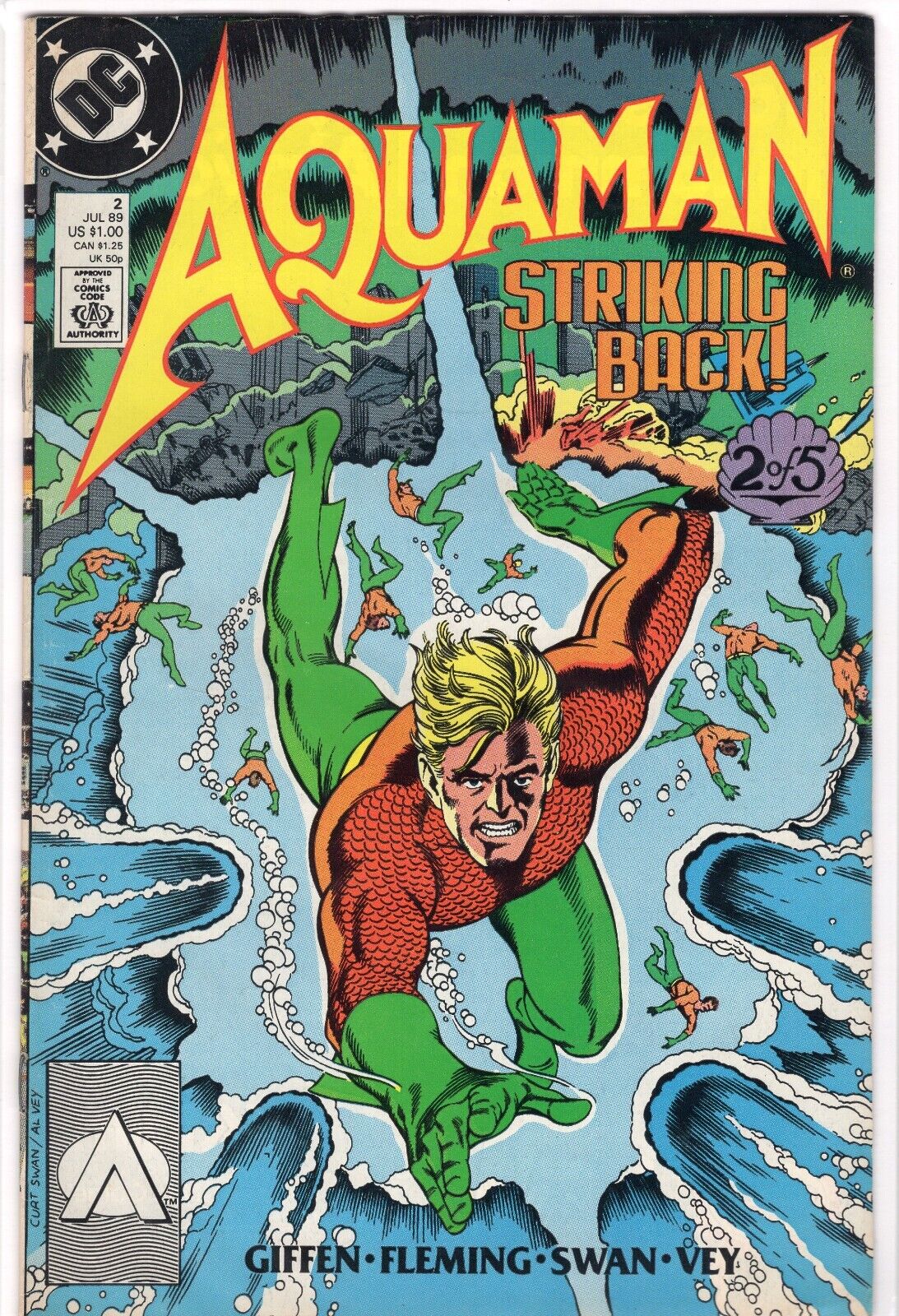 Aquaman Striking Back  #2  - DC Comic Books 