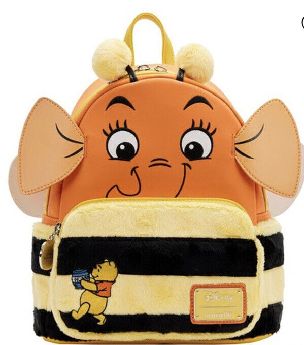 Loungefly Disney Winnie the Pooh Heffalump Heffabee Spring Mini Backpack NWT NEW