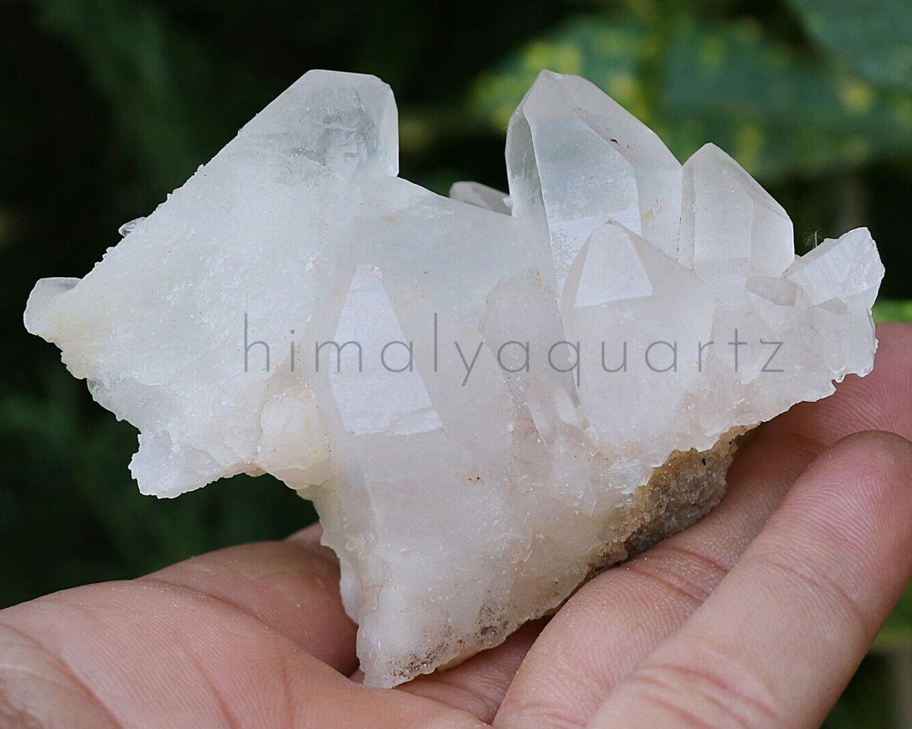 180 gm Pointed Natural Healing White Himalayan Samadhi Quartz Minerals Specimen