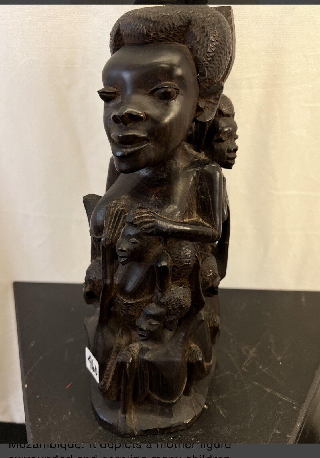 Makonde Tribe Carved Mother Figure c.1950's