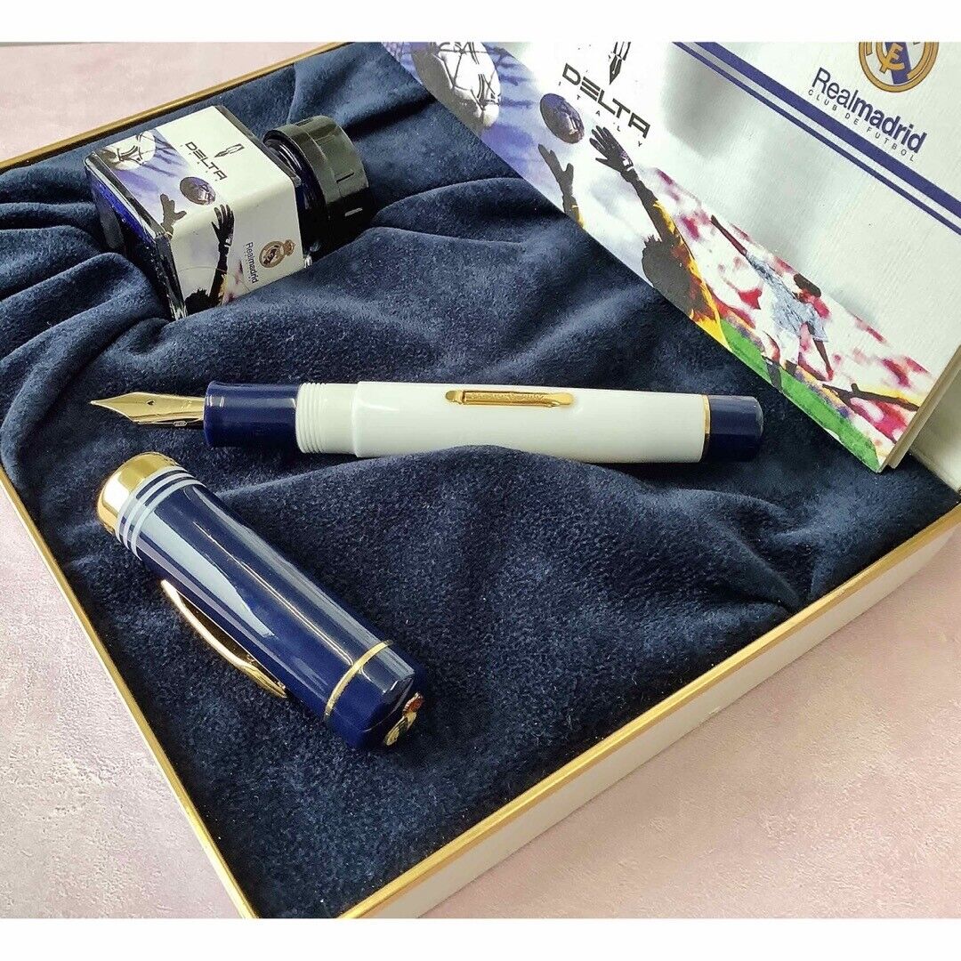 Delta fountain pen 18k-750 Real Madrid Limited DELTA F/S from Japan