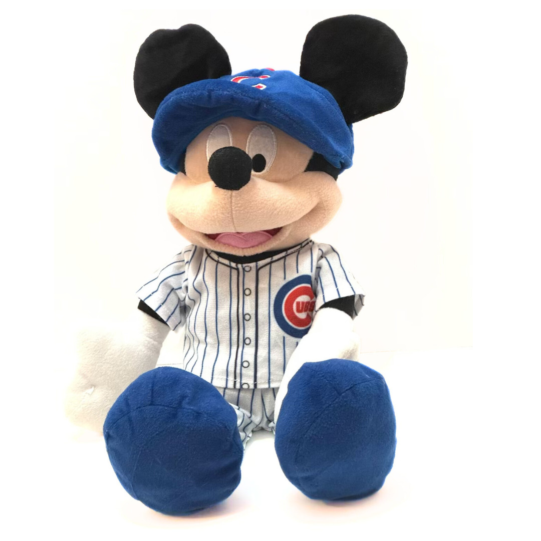 Disney Plush Toy / Chicago Cubs Mickey Mouse - MLB Collectible Plushie Gift