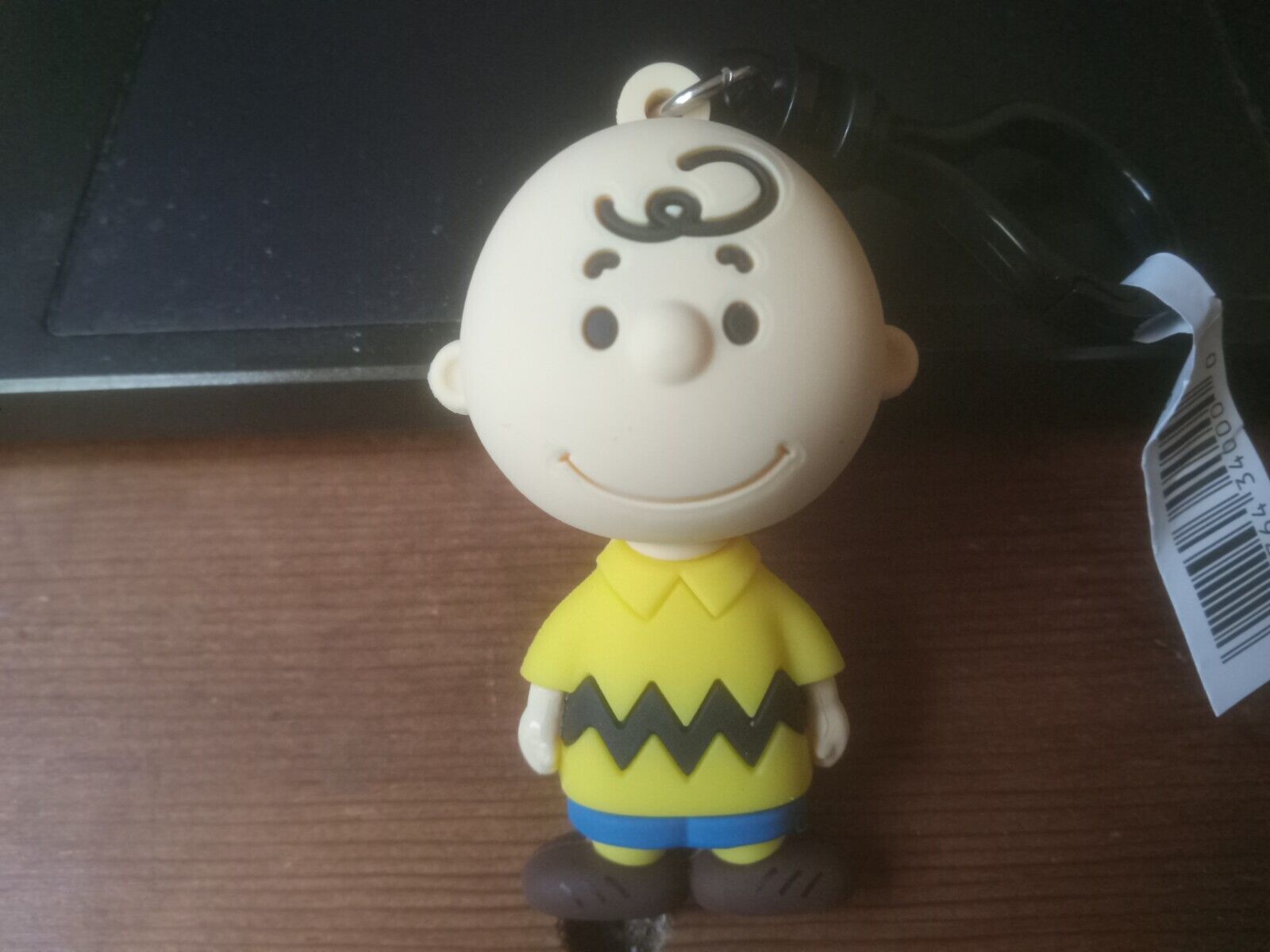 Peanuts Series Figural Bag Clip Charlie Brown