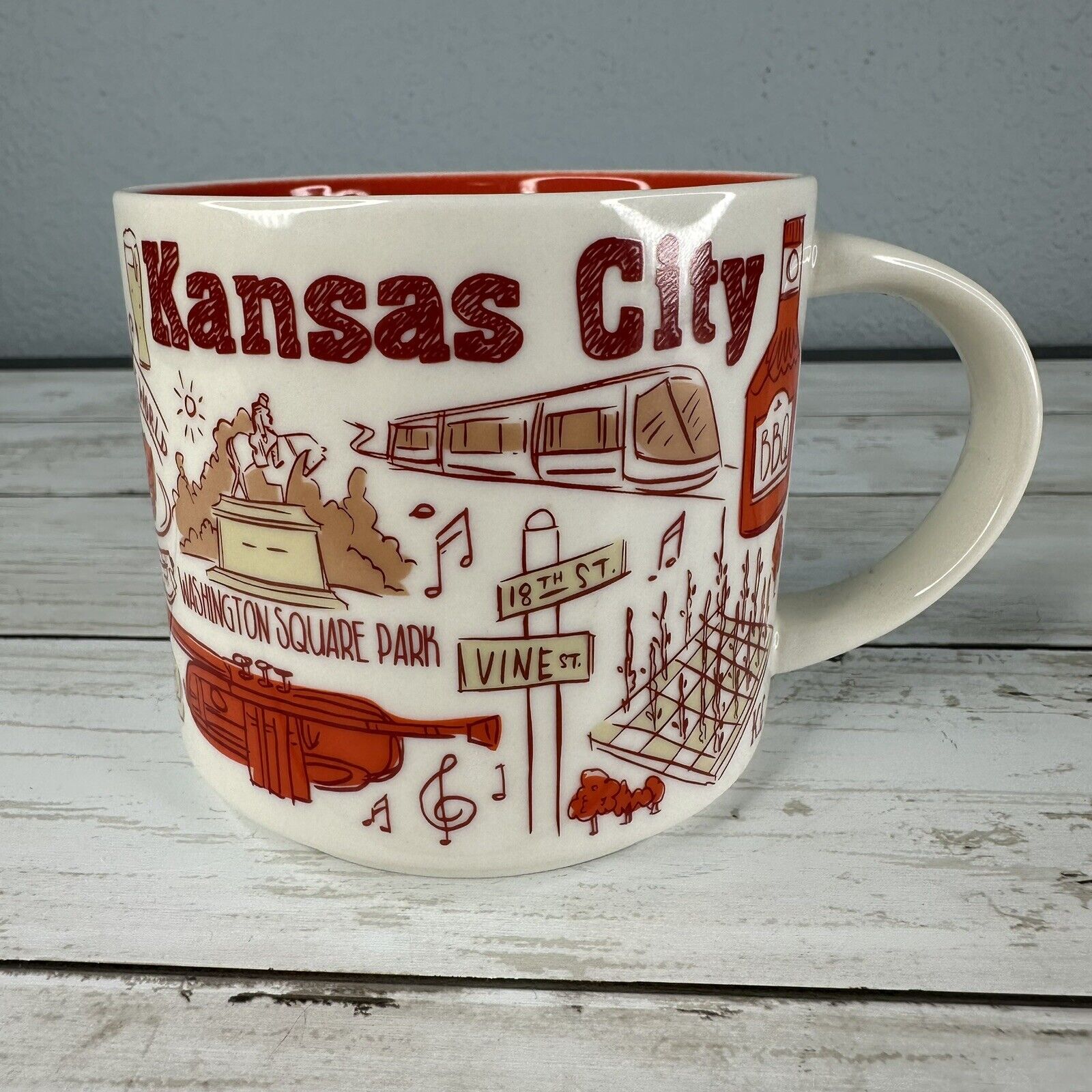 Starbucks Kansas City Been There Series Across The Globe Coffee Mug