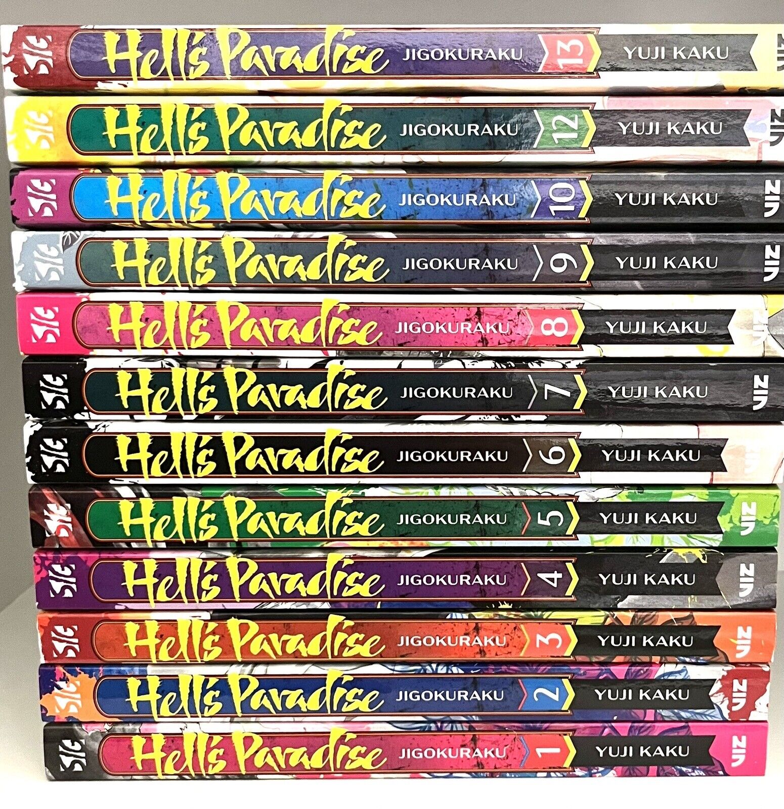 Hell's Paradise: Jigokuraku Manga Vol 1-13 (END) Full Set English Version Comic