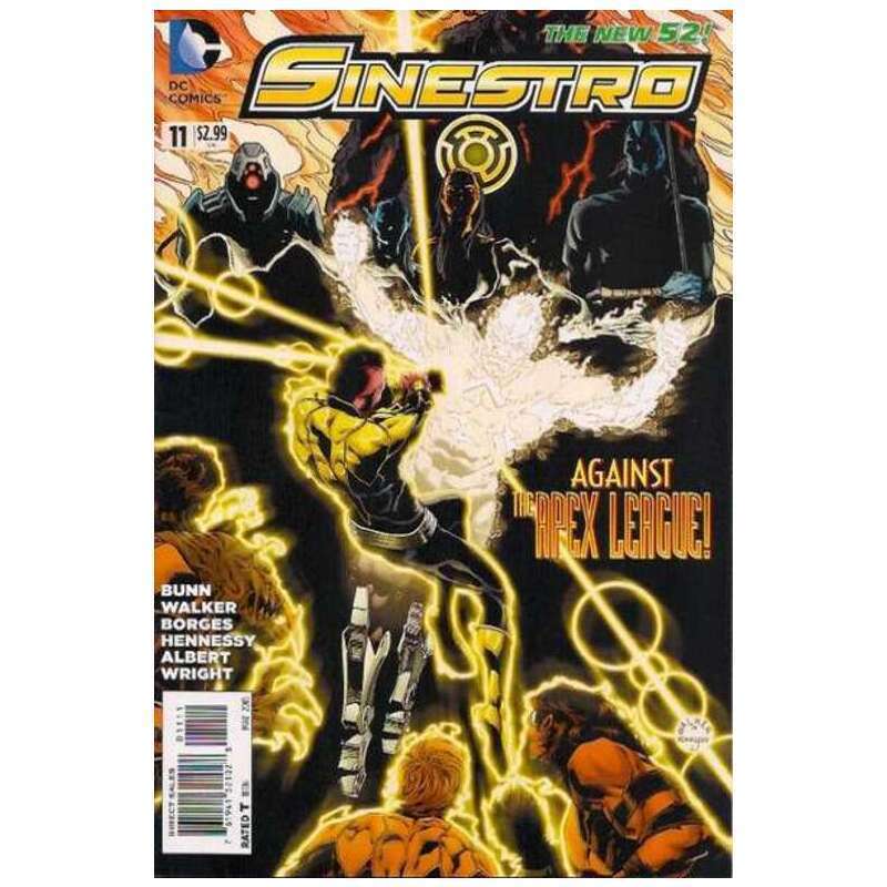Sinestro #11  - 2014 series DC comics NM+ Full description below [a^