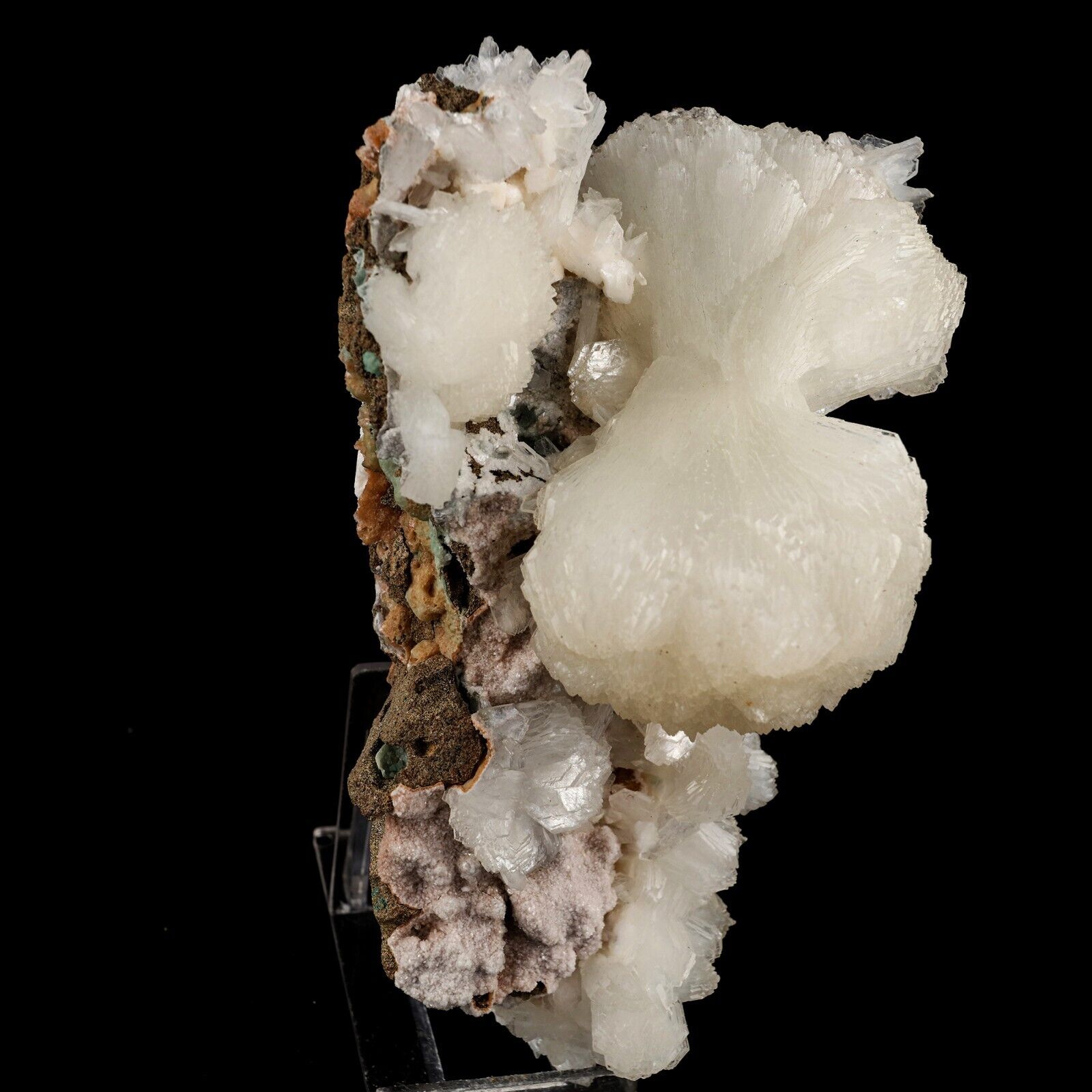 Stilbite Bow Tie Cluster Natural Mineral Specimen # B 6074