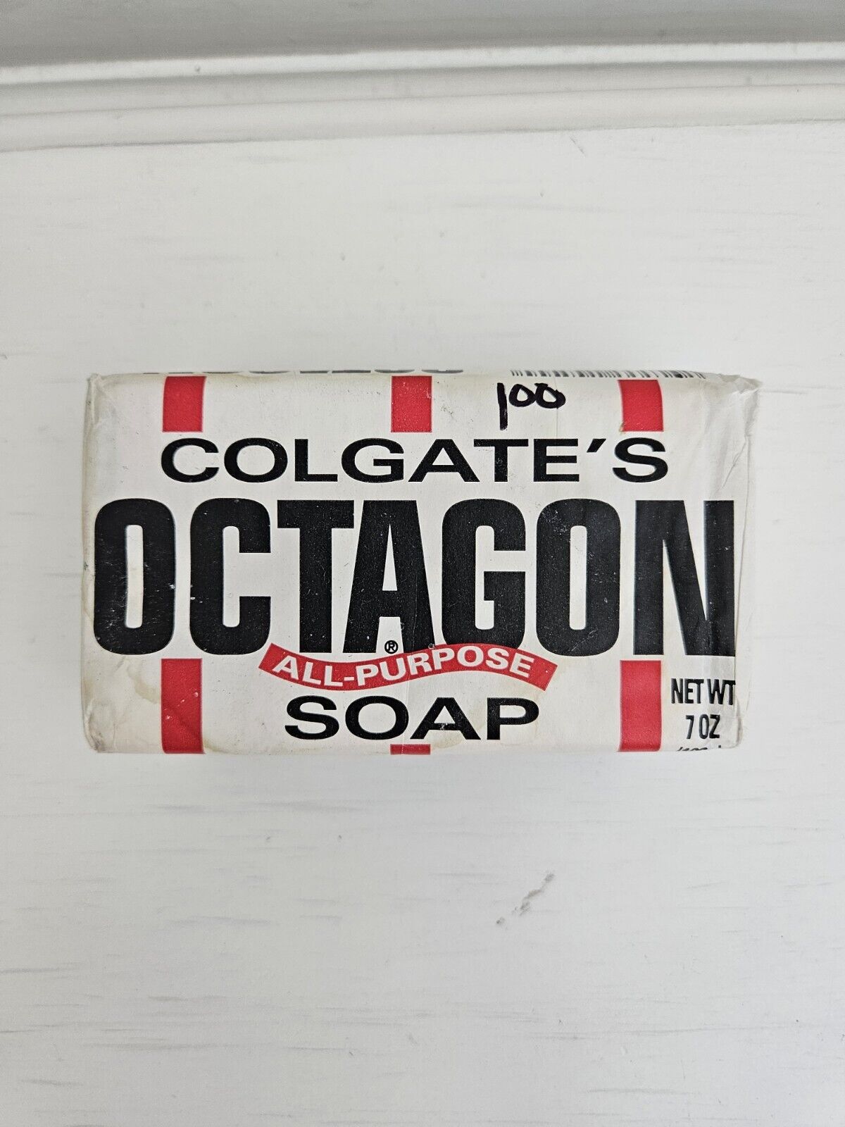 Vintage Colgate Octagon All Purpose Laundry Bar Soap 7 OZ NOS
