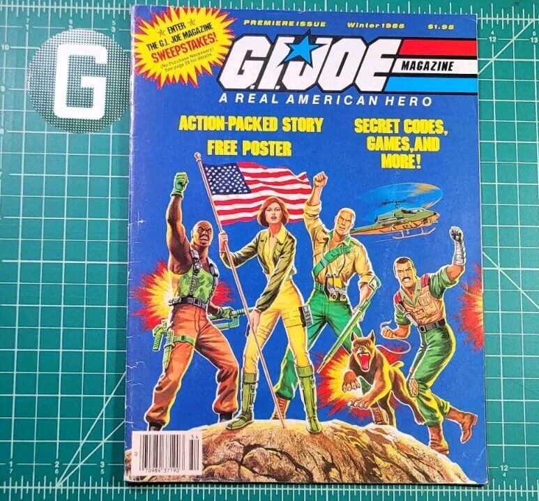 GI Joe Magazine (1985) Winter Issue Telepictures Publication FN