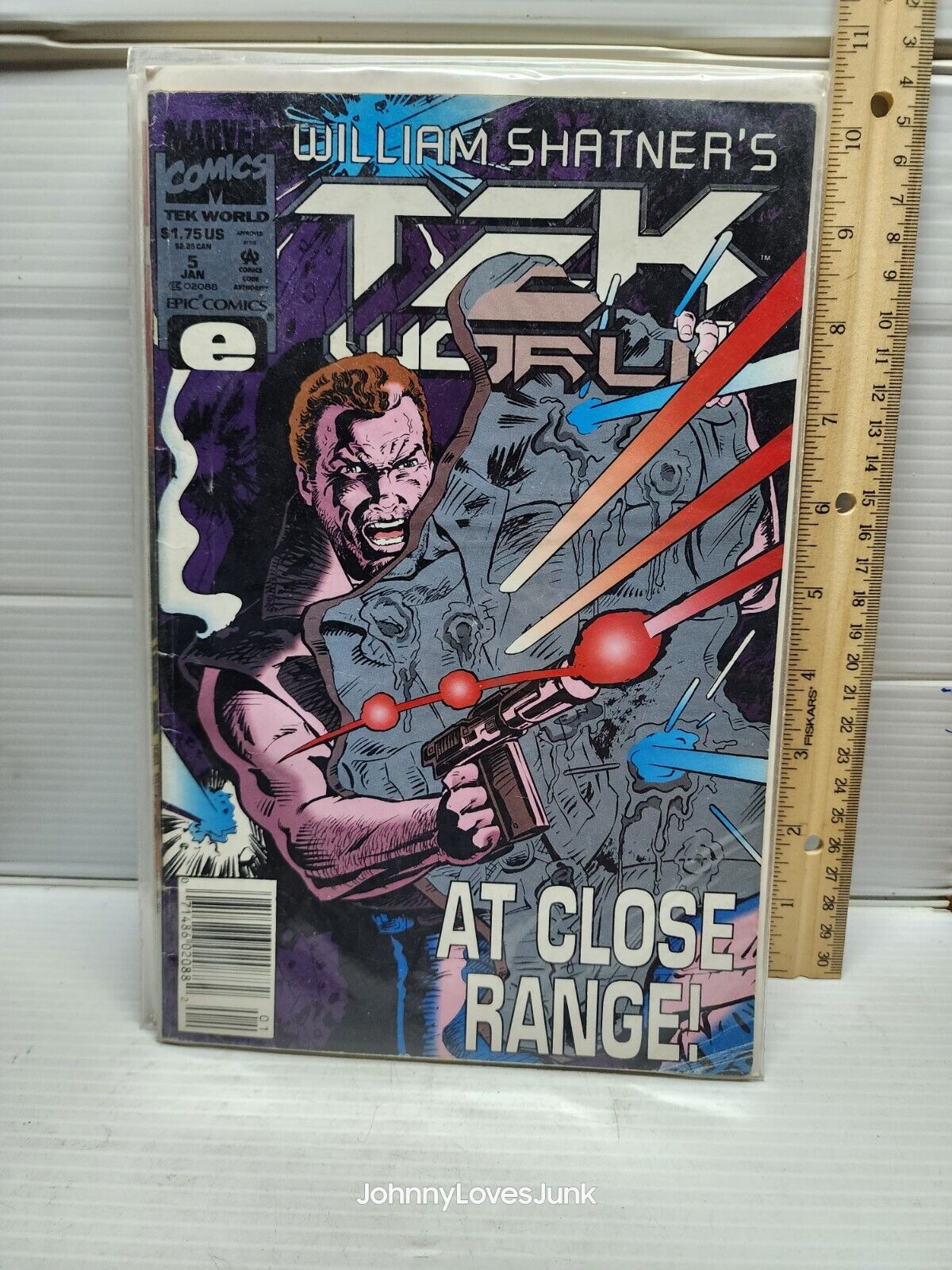 Comic Book William Shatner's Tek World #5 Epic Comic Book Vol.1 January 1993