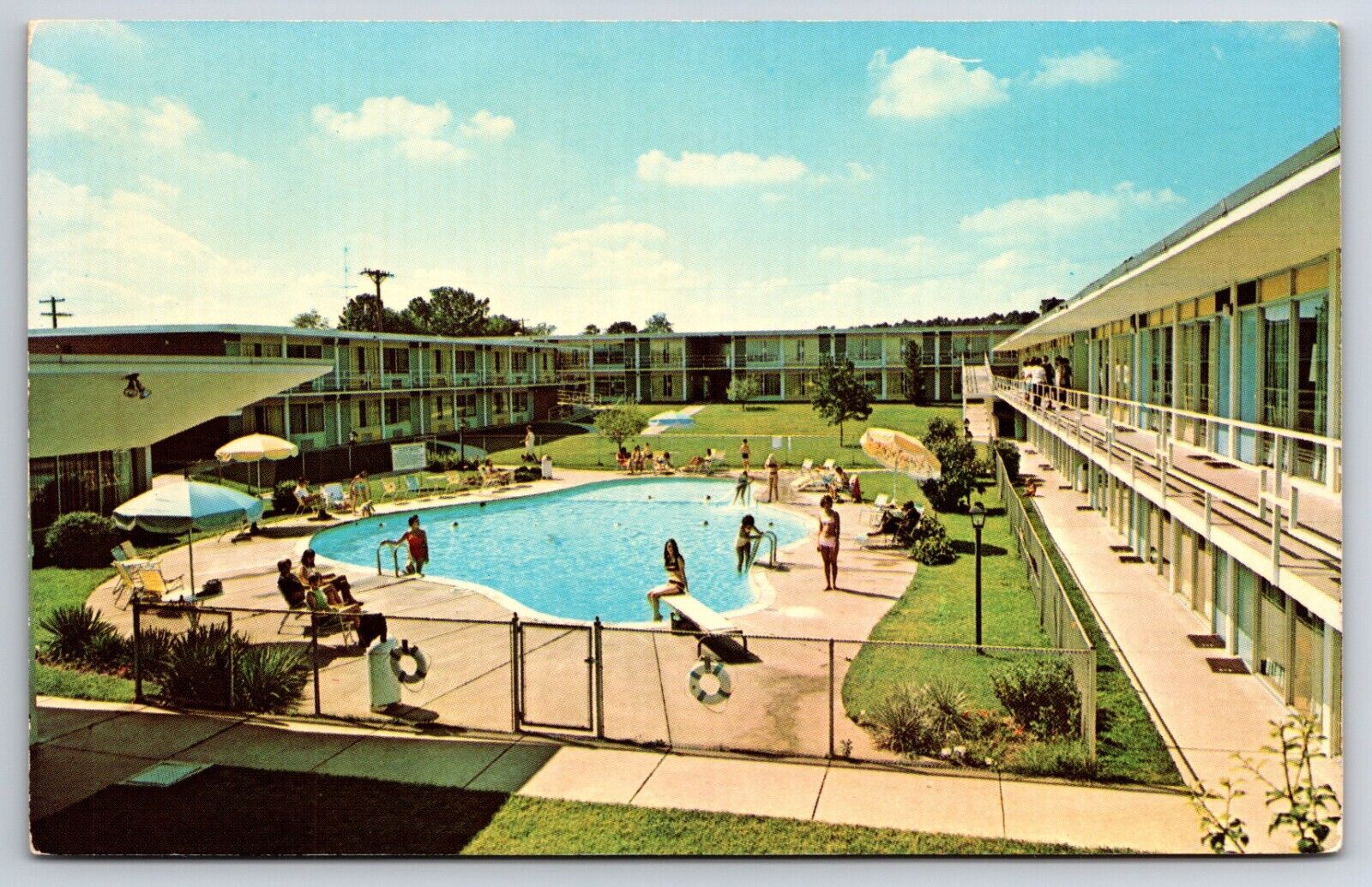 Holiday Inn Wilmington Delaware DE Concord Pike US 202 Talleyville Postcard
