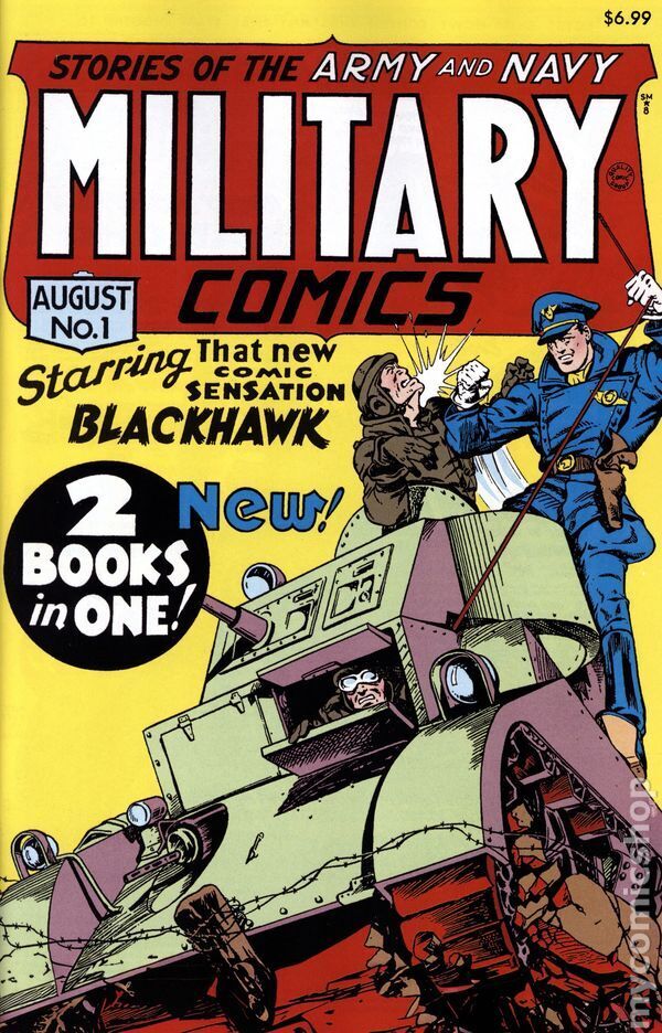 Military Comics Facsimile Edition #1 2024 Stock Image