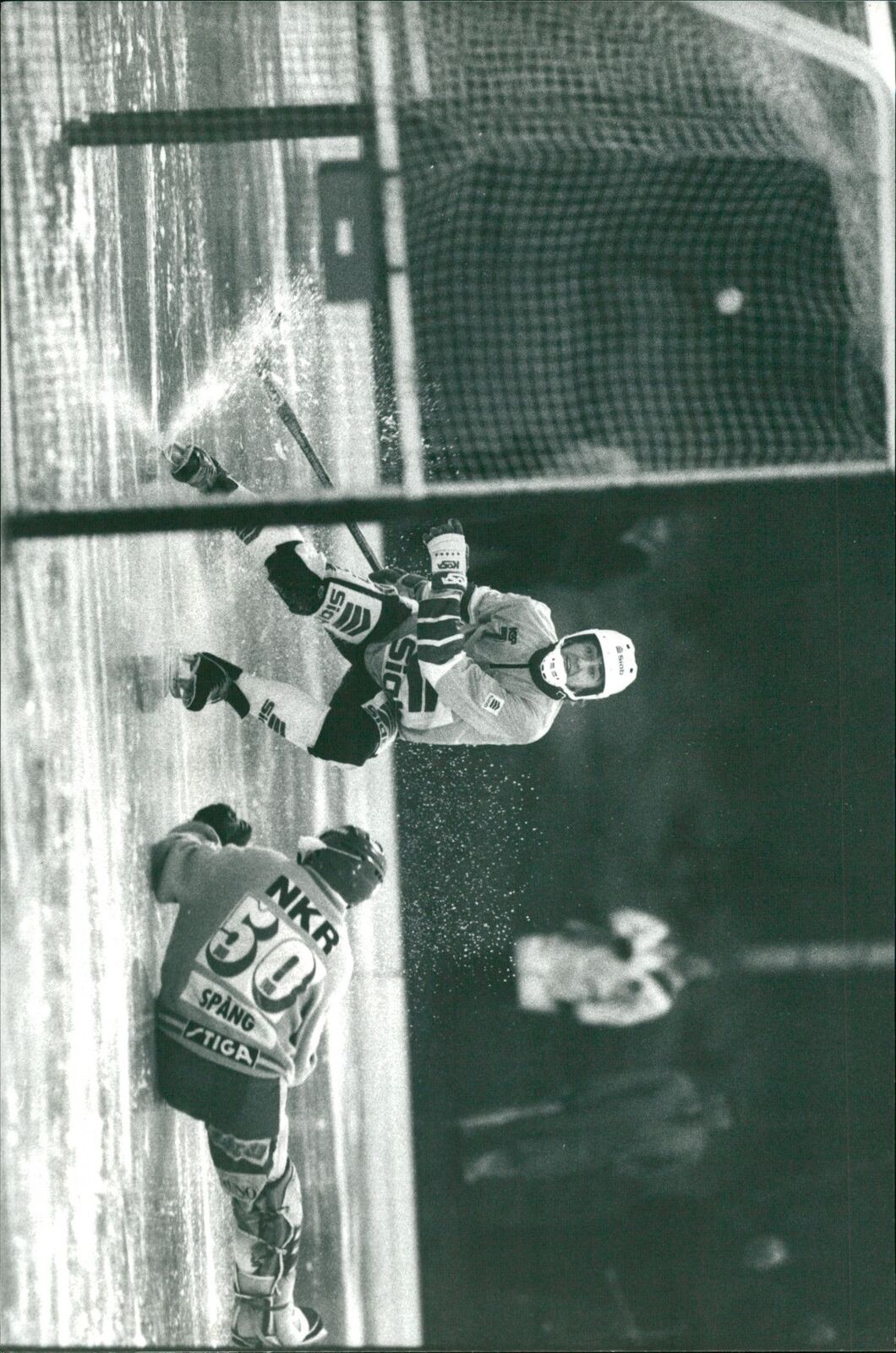 Sergey Lomanov makes a goal in the Stockholm Cu... - Vintage Photograph 823714
