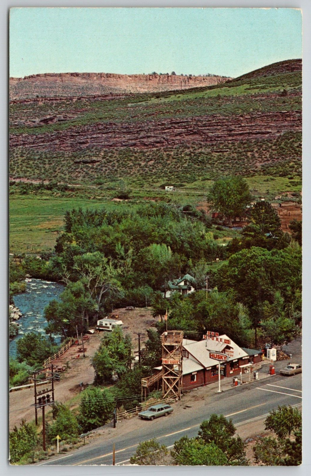 Postcard CO Loveland The Dam Store And Campgrounds UNP A38