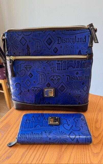 Dooney & Bourke Disneyland Diamond Anniversary crossbody purse & matching wallet