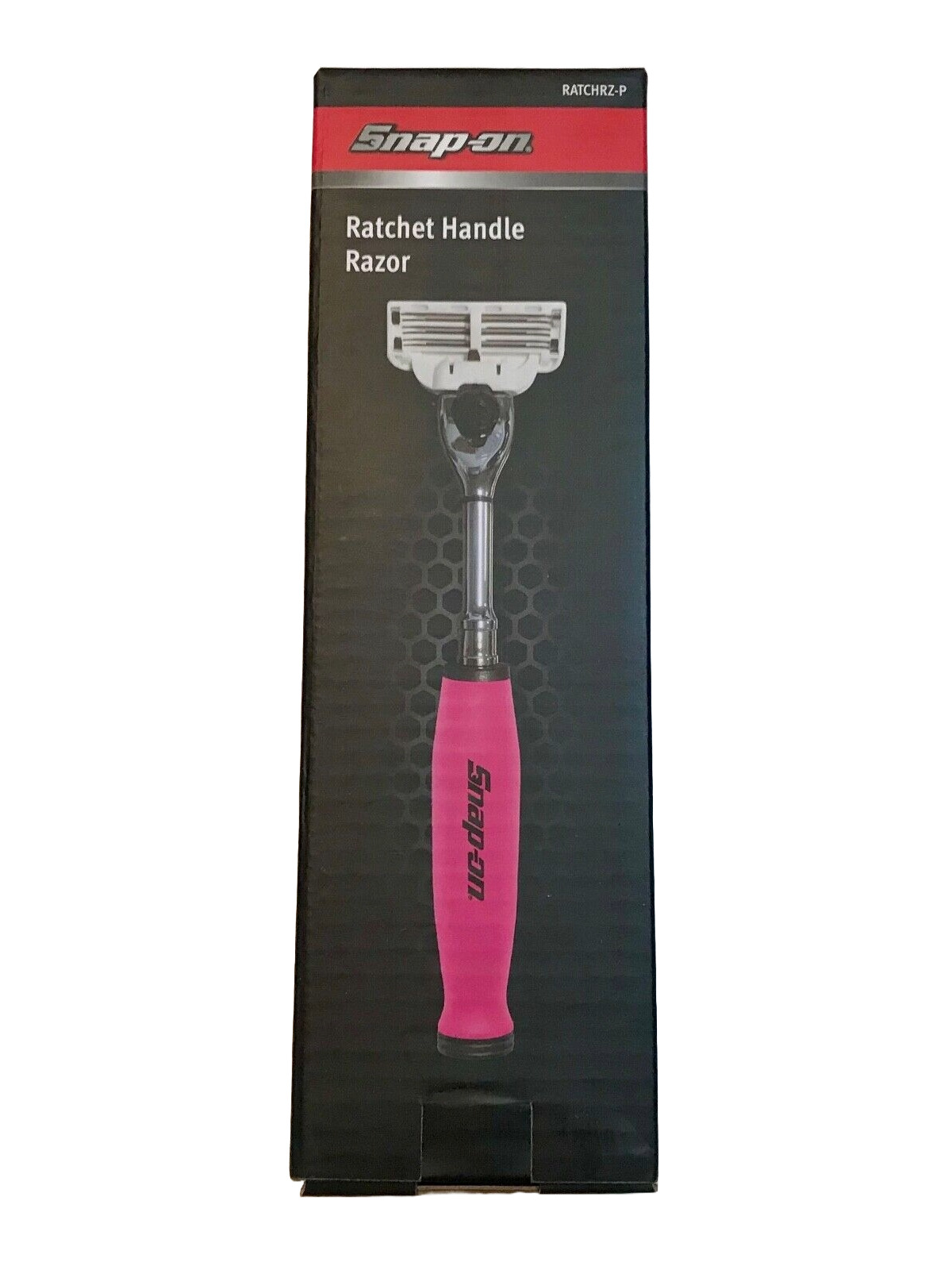 Snap-on Tools Razor Soft Grip Ratchet Handle PINK Gillette Blade Shave RATCHRZ-P