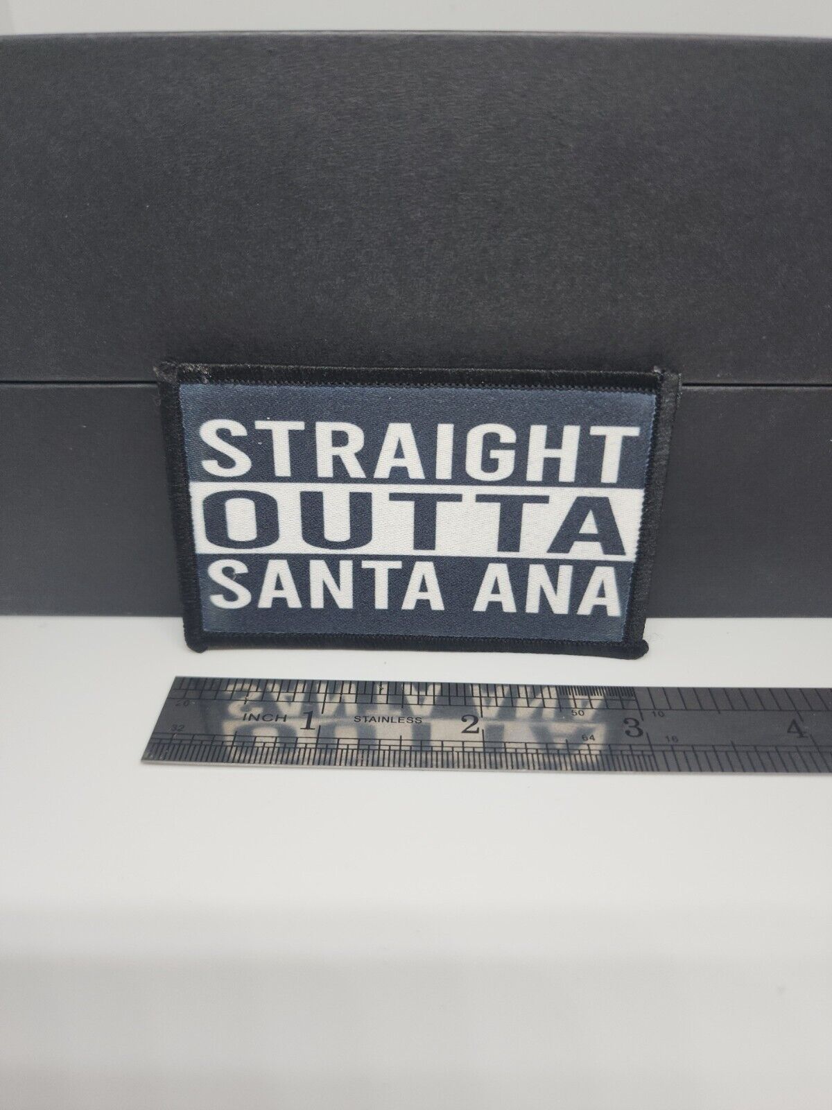 STRAIGHT OUTTA SANTA ANA Morale Patch Tactical City 2x3 patch