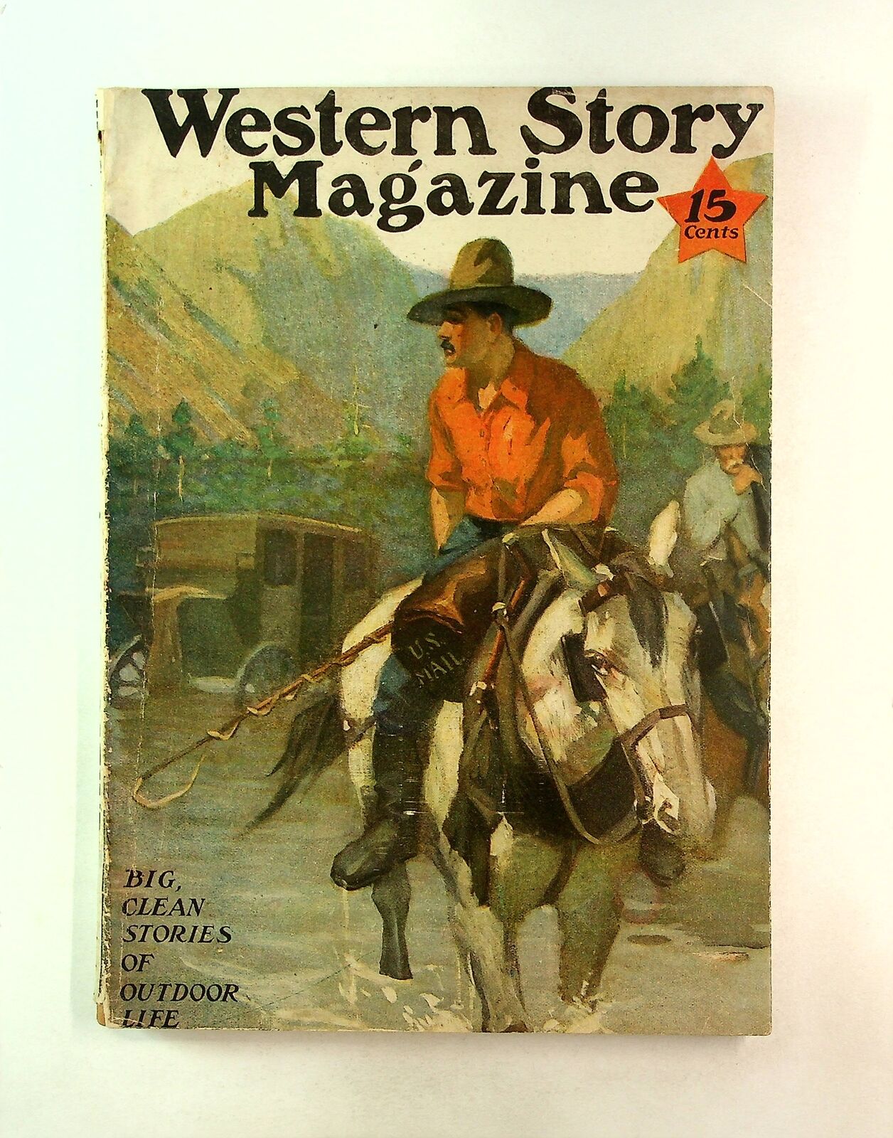 Western Story Magazine Pulp 1st Series Sep 23 1922 Vol. 29 #1 GD TRIMMED