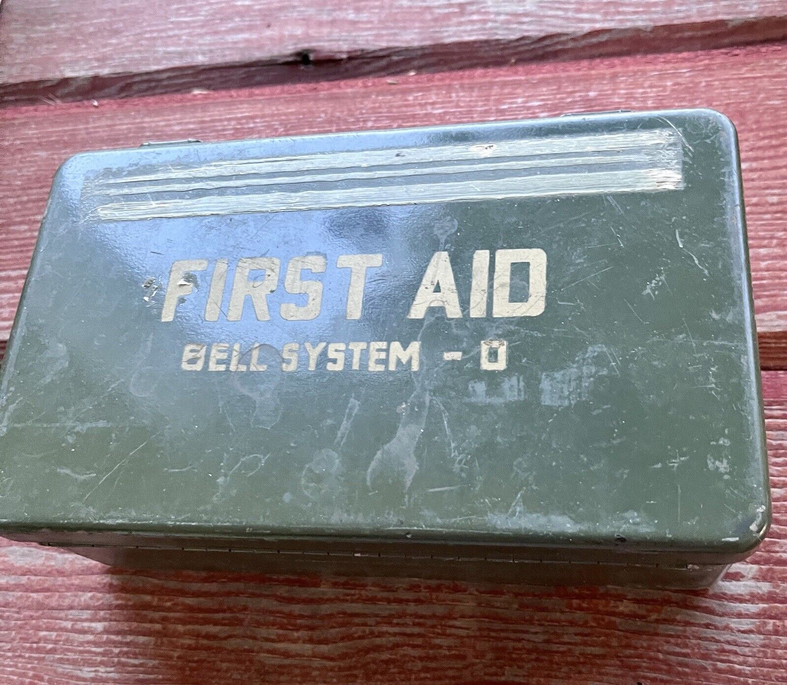 Vintage (1964) Bell System-D First Aid Kit with Contents