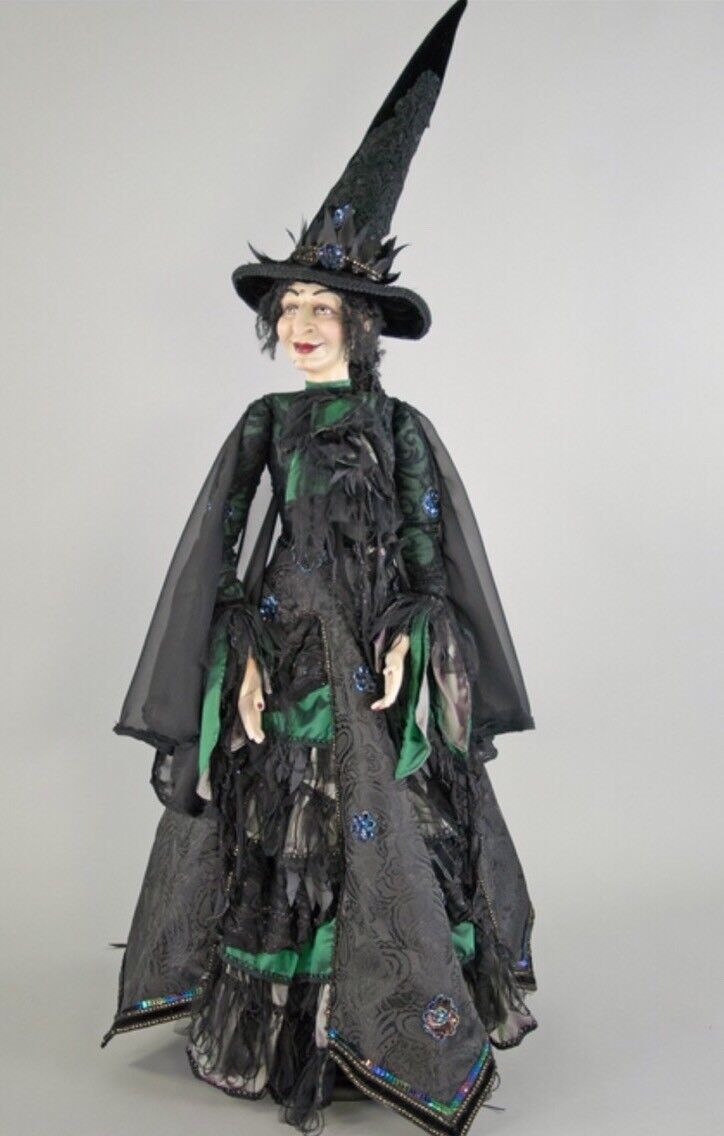 Katherine\'s Collection Witch Spellbound Halloween Doll 32” NEW 11711267
