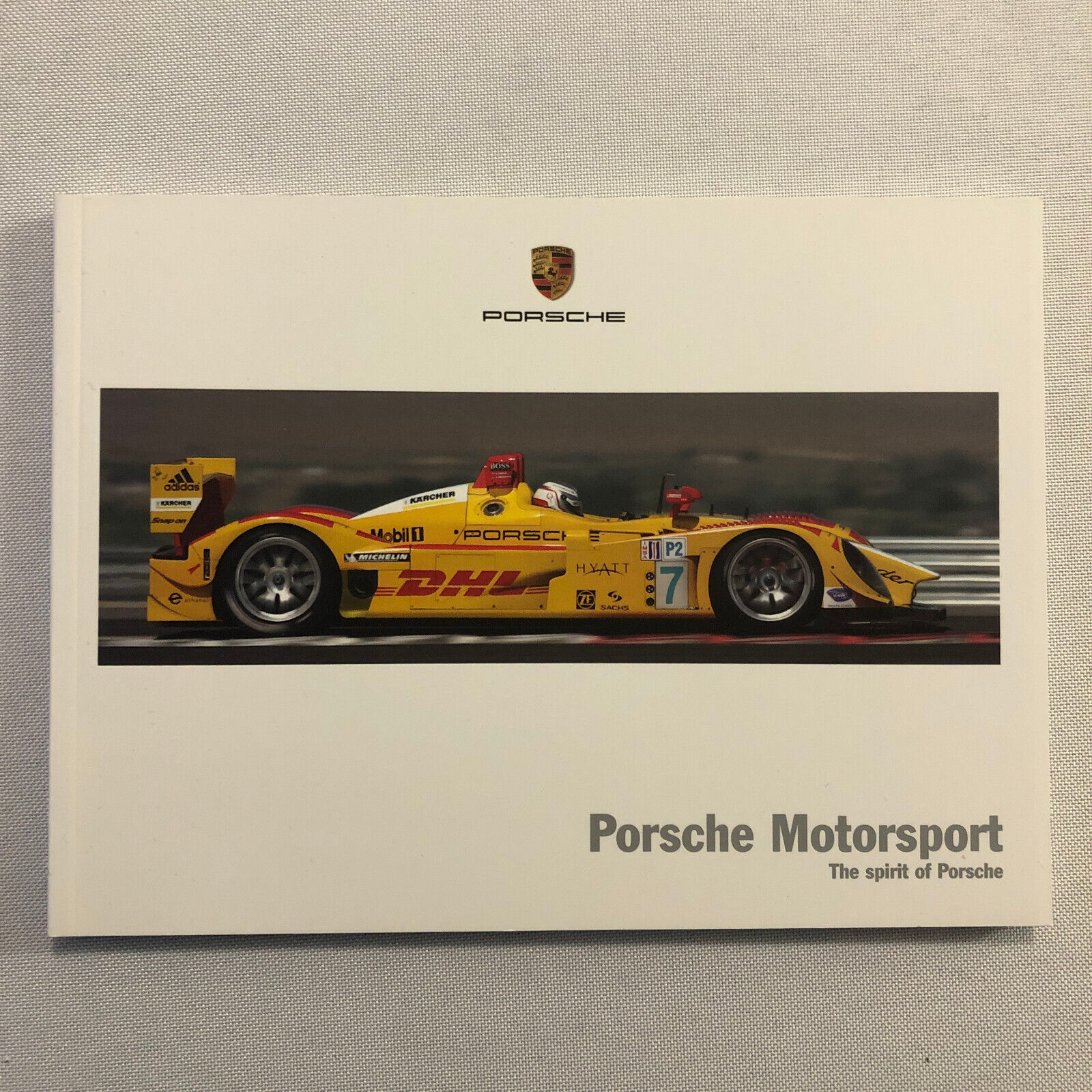 Porsche Motorsport Sales Brochure Catalog 2006 2007 ?