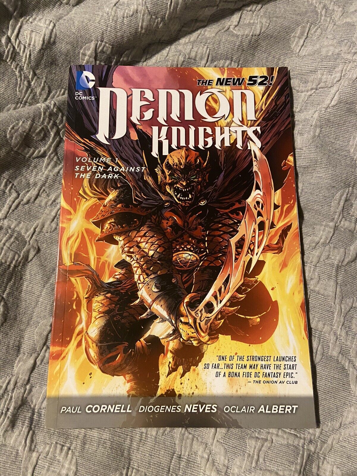 Demon Knights Vol 1 DC Comics New 52 Devon Against The Dark Etrigan Rare OOP TPB