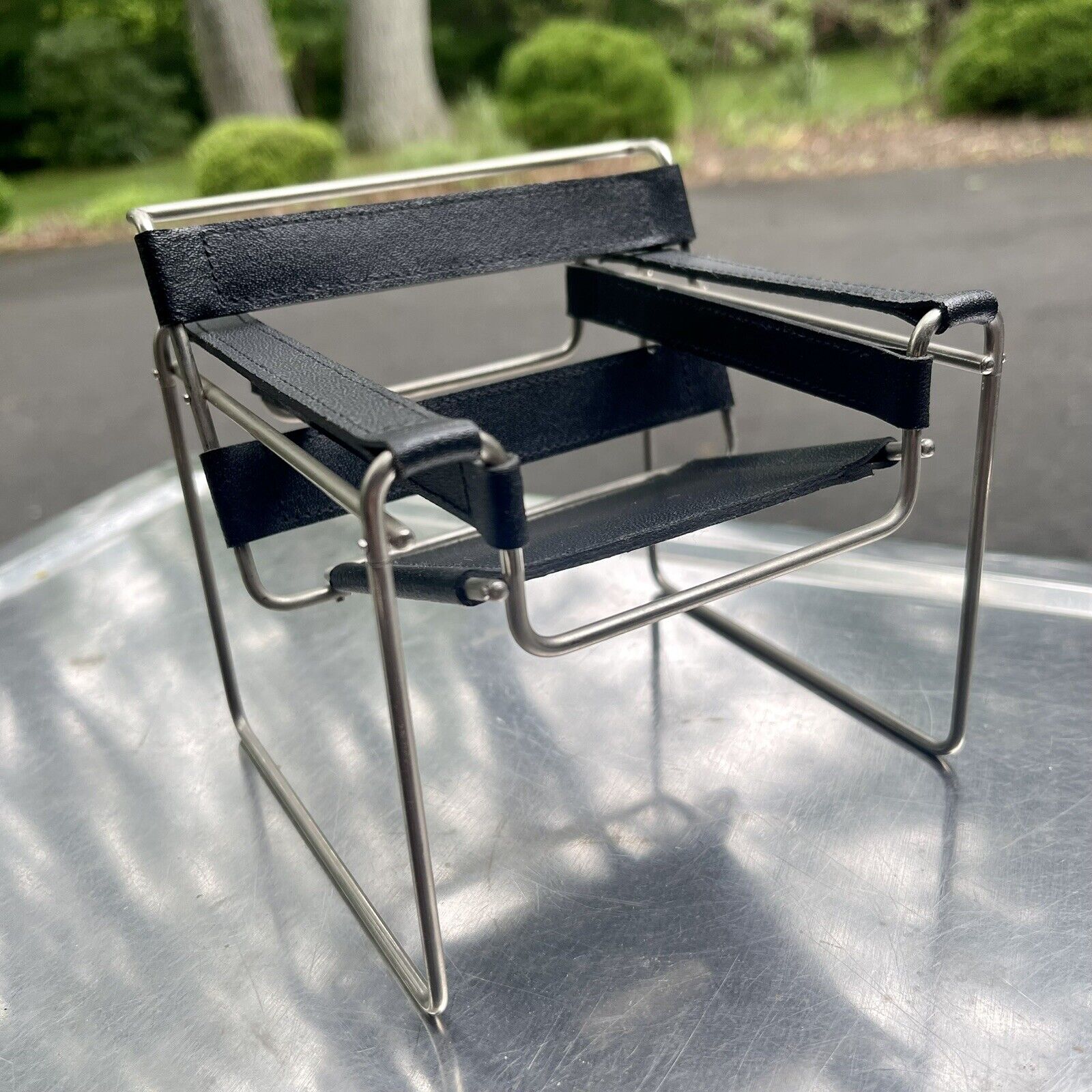 Miniature WASSILY CHAIR By Marcel Breuer, Vitra Design Museum Miniatures