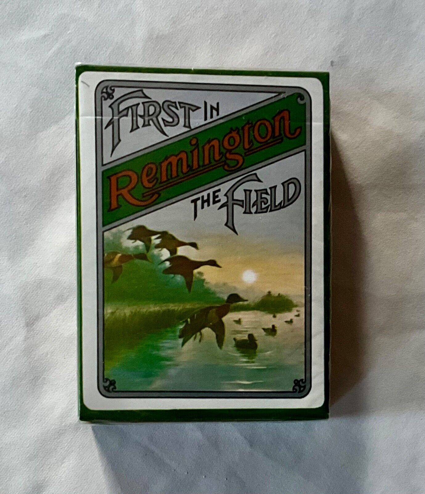 Poker size “Remington Playing Cards”  ~  New & Factory Sealed