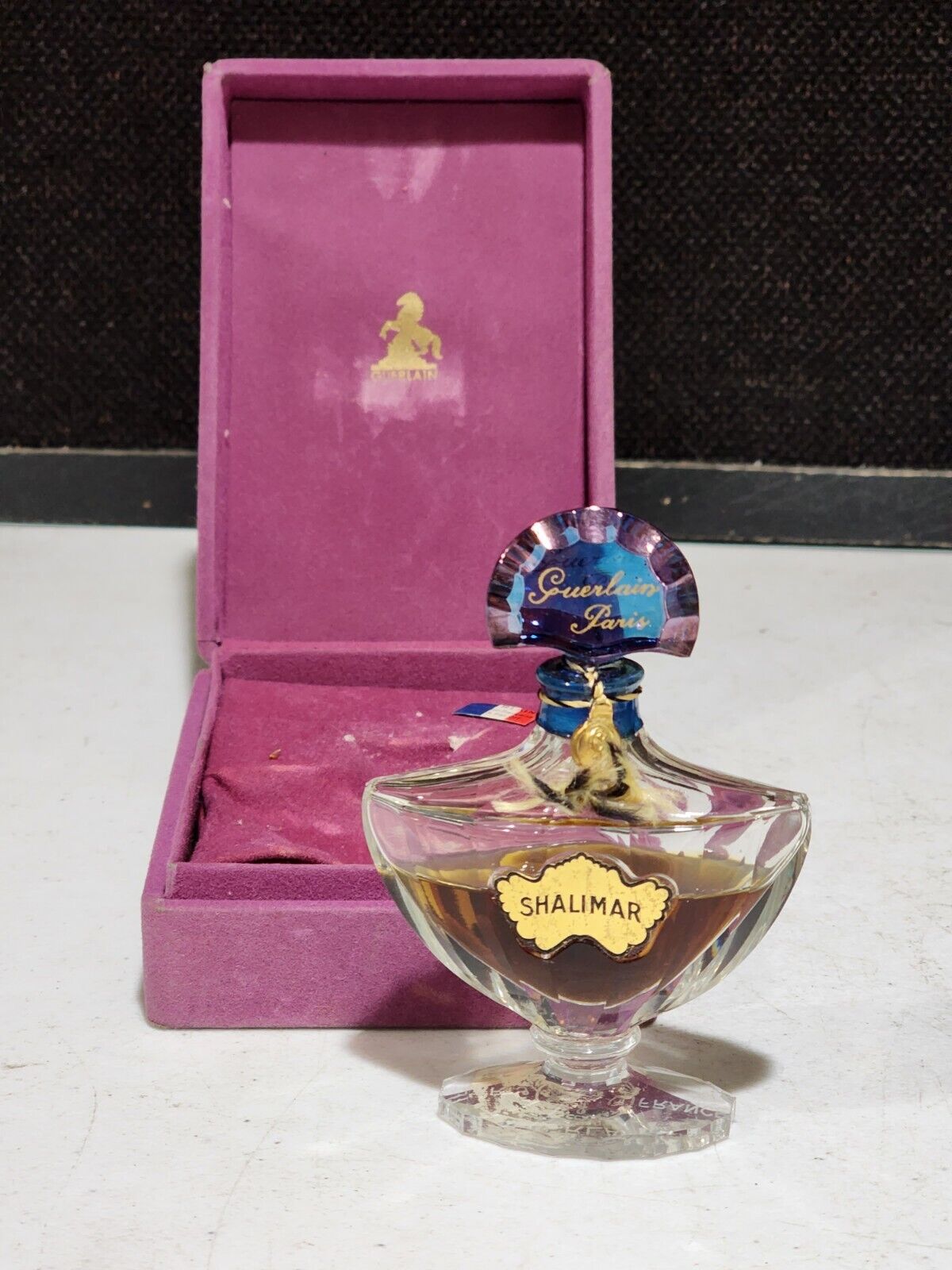 Guerlain Shalimar Sealed Marly Horse Baccarat Parfum Purple Box