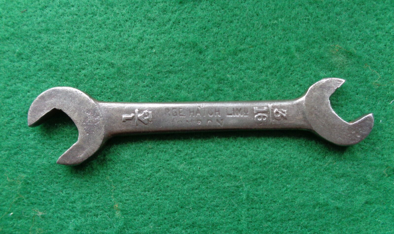Vintage SPANNER- George Hatch London. Lathes founded in 1862