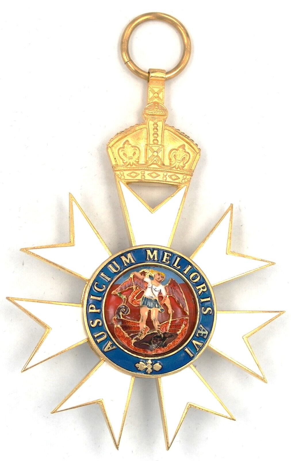 ORDER OF ST MICHAEL AND ST GEORGE GREAT BRITAIN  HIGH QUALITY MODERN REPLICA
