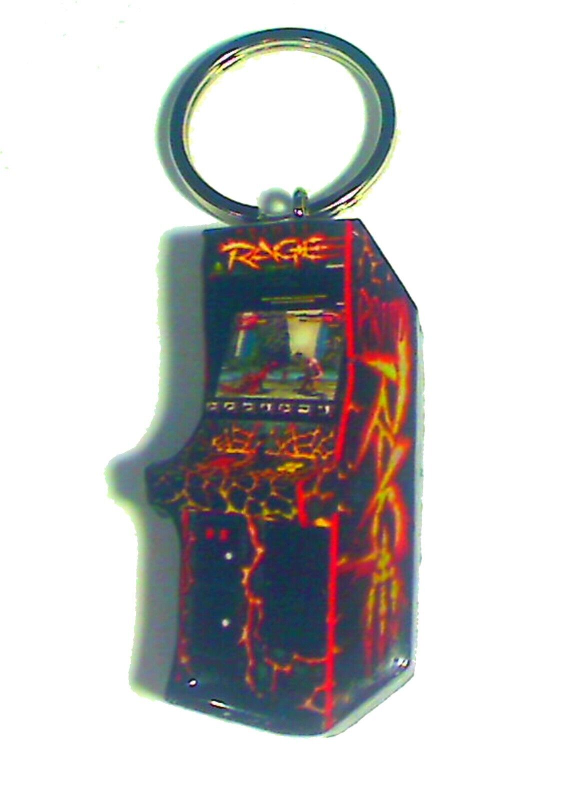 Primal Rage Arcade Cabinet Keychain