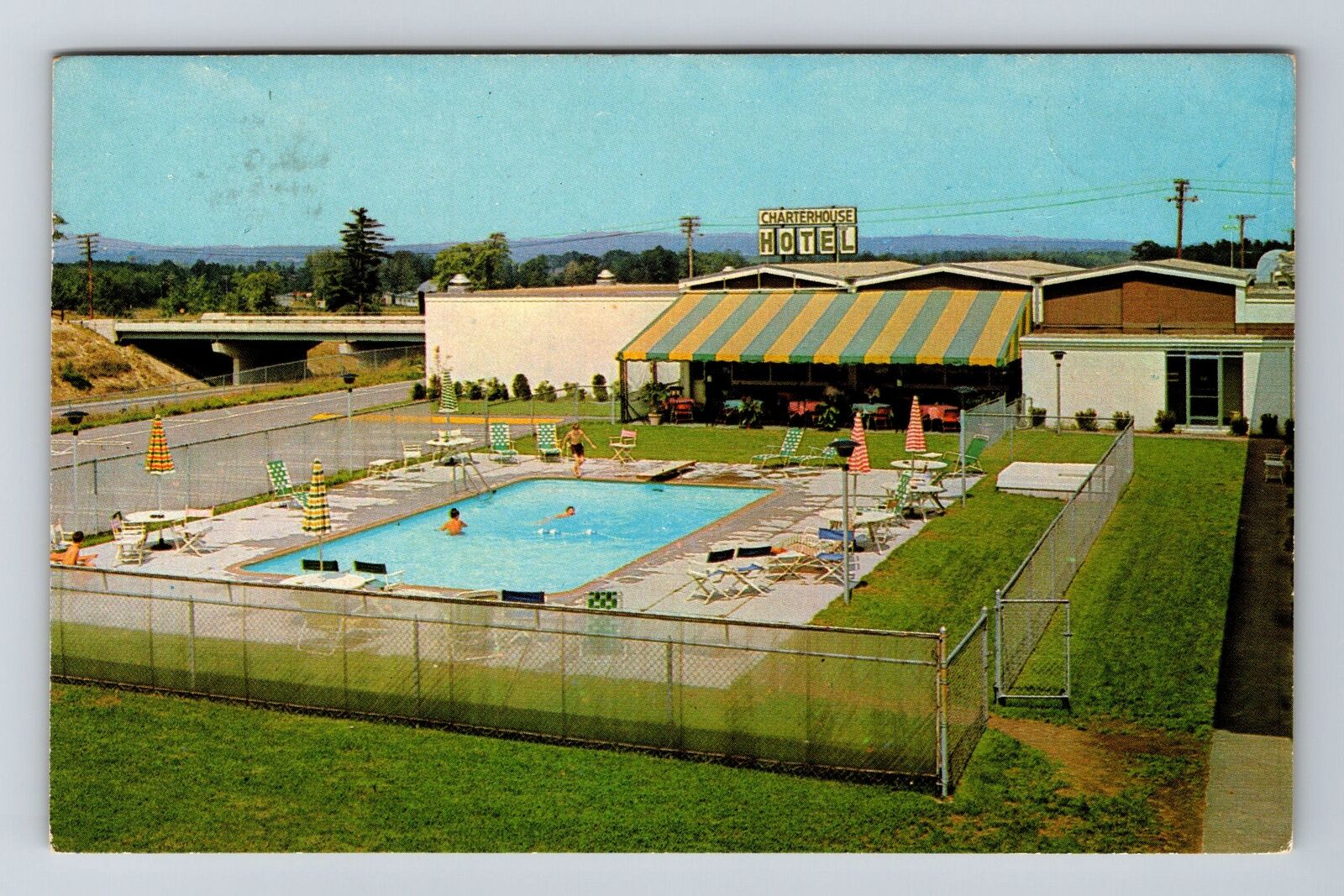 Portland ME-Maine Charter House Motor Hotel Antique c1969 Vintage Postcard