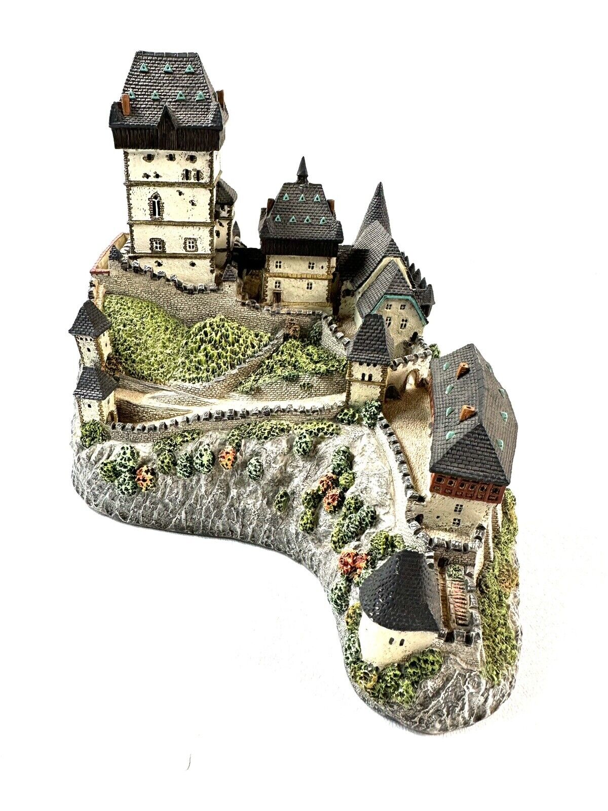 Vintage Castles of Europe Danbury Mint Karlstejn Bohemia Czech Republic 1994