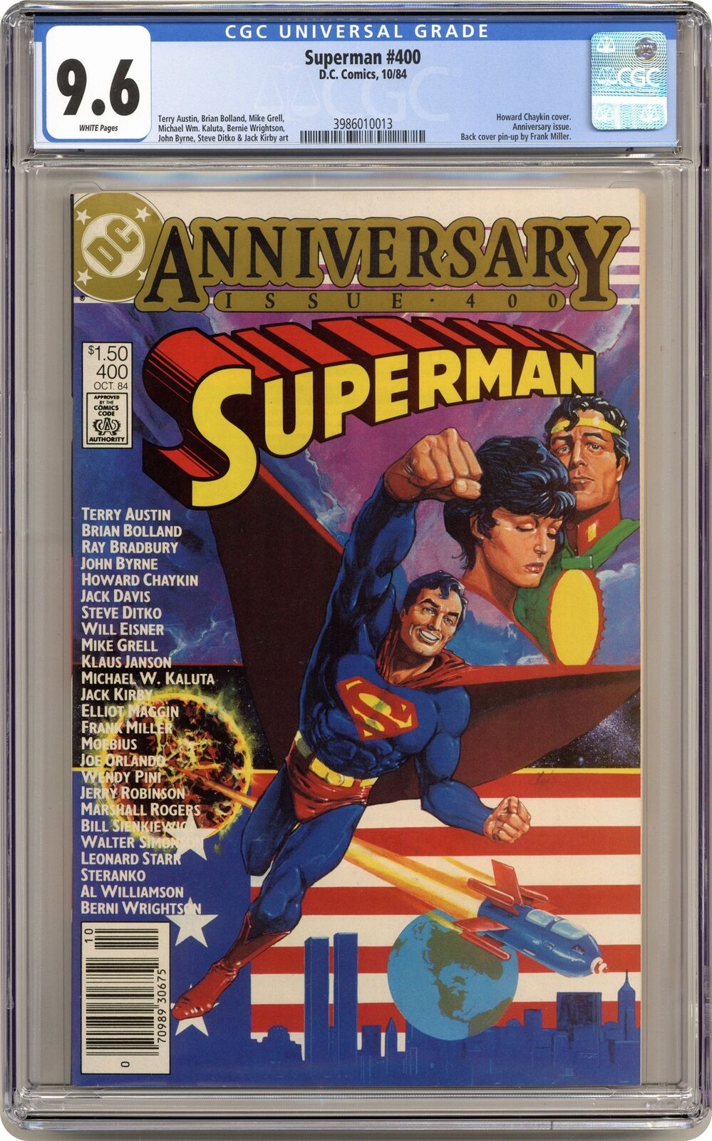 Superman #400 CGC 9.6 1984 3986010013