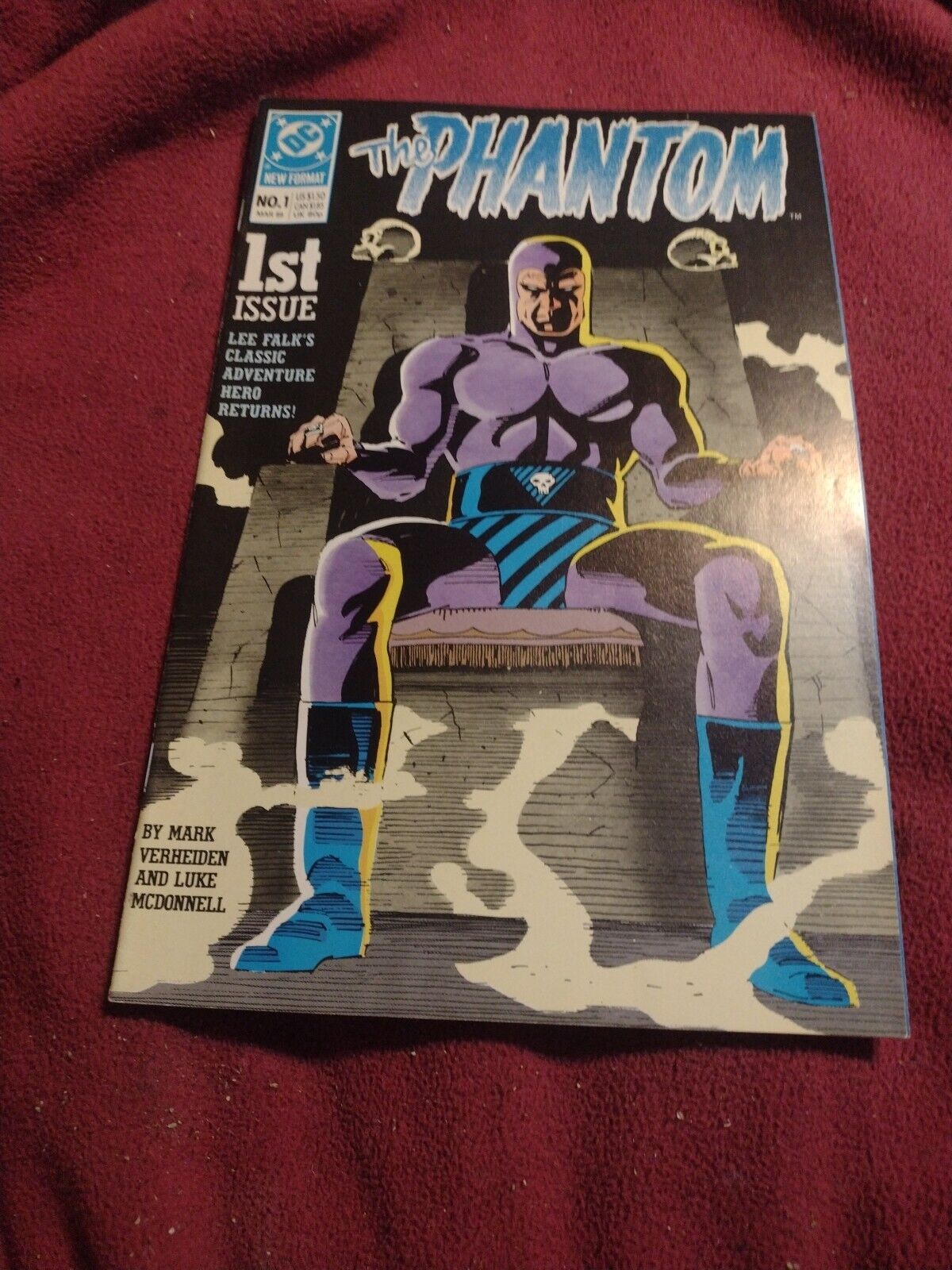 The Phantom #1 1989 dc-comics Bagged Boarded