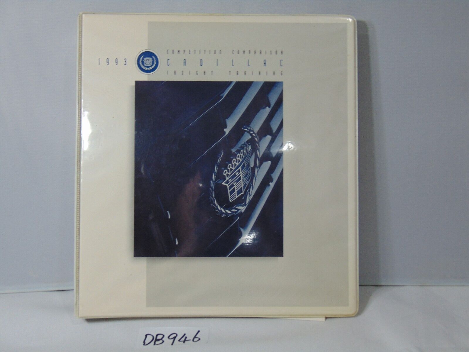 1993 CADILLAC NEW PRODUCT PRESENTATION PORTFOLIO DATA BOOK INSIGHT TRAINING