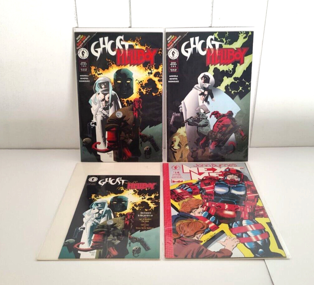 Hellboy & Ghost Series + Ashcan & KEY Comic Book Set