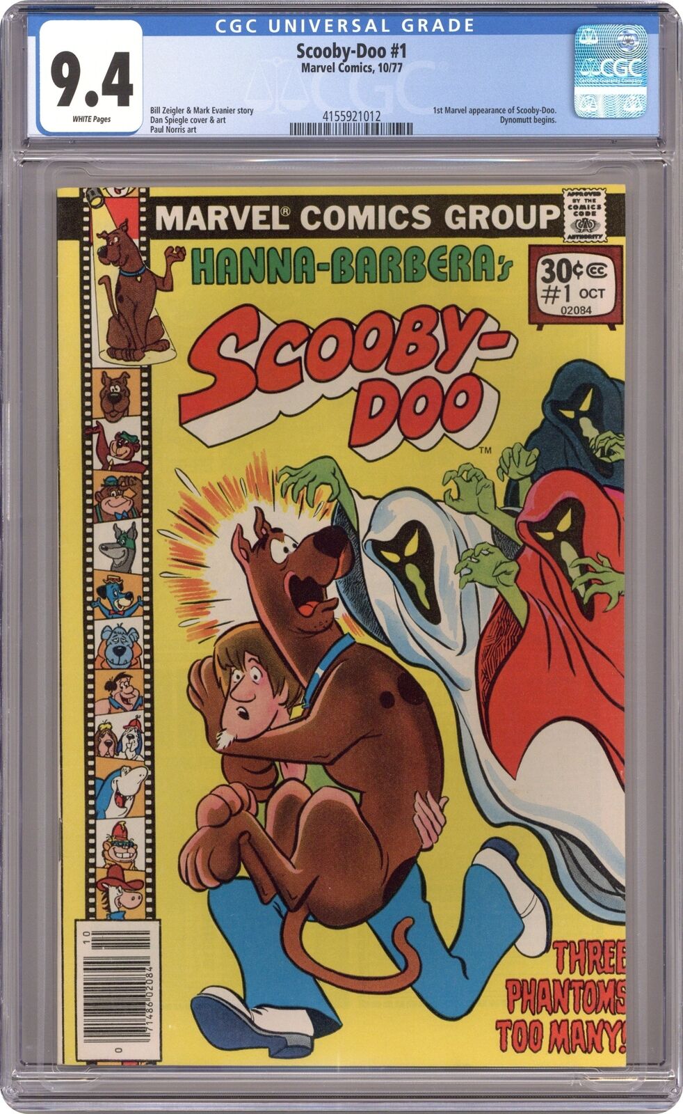 Scooby-Doo #1 CGC 9.4 1977 4155921012