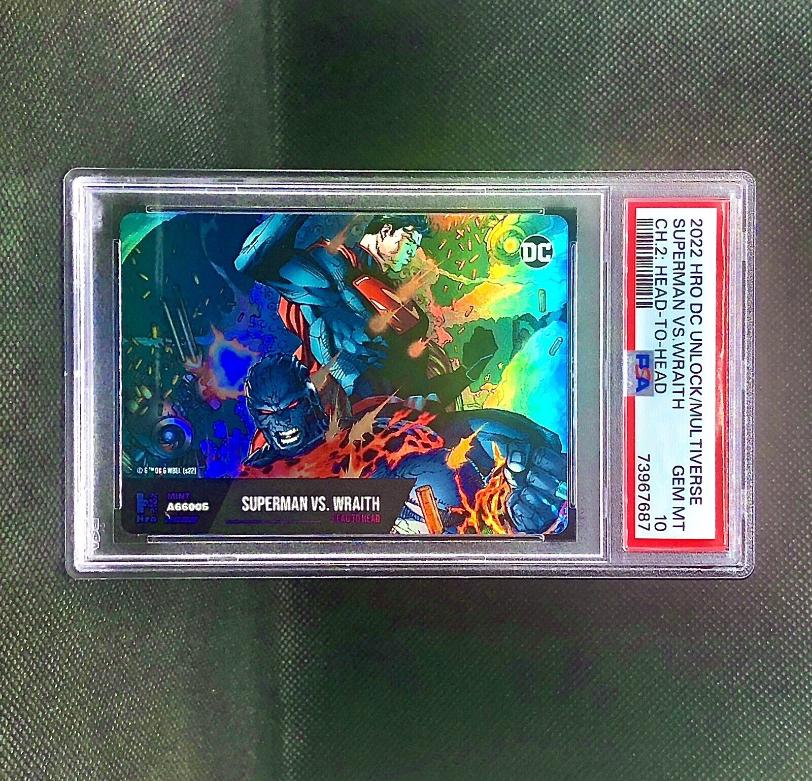 [PSA 10] 2022 DC Chapter 2 - Superman vs Wraith, Head-To-Head (Physical Only)