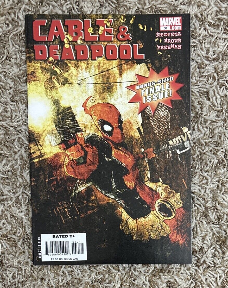 Cable & Deadpool #50 * final issue and SUPER RARE * 2004 2008 est VF- to VF