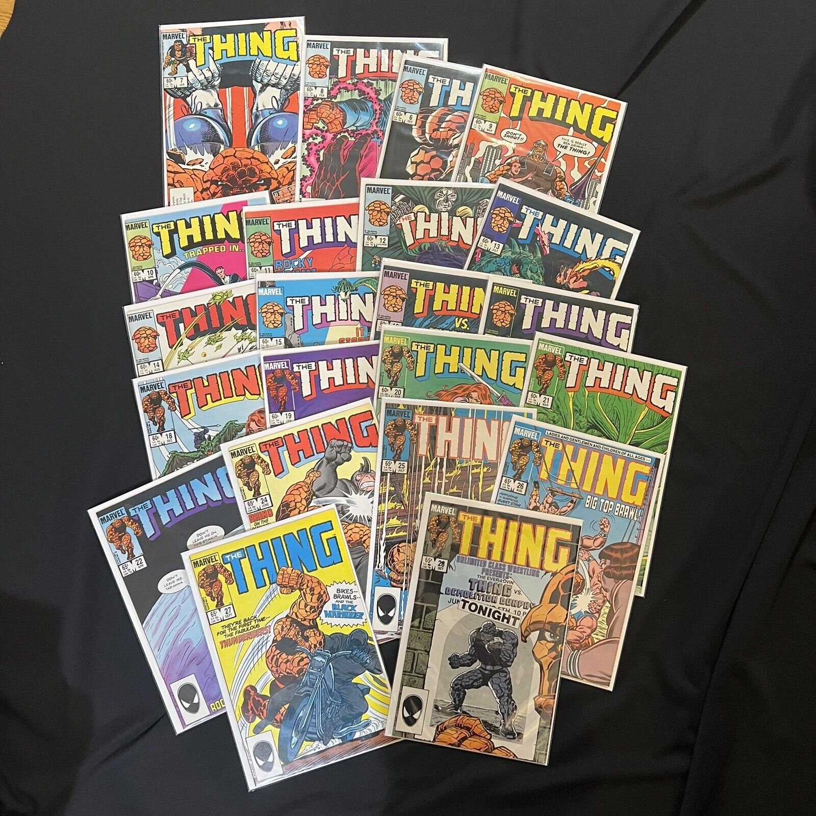 The Thing (22 Comic Lot) Year 1983