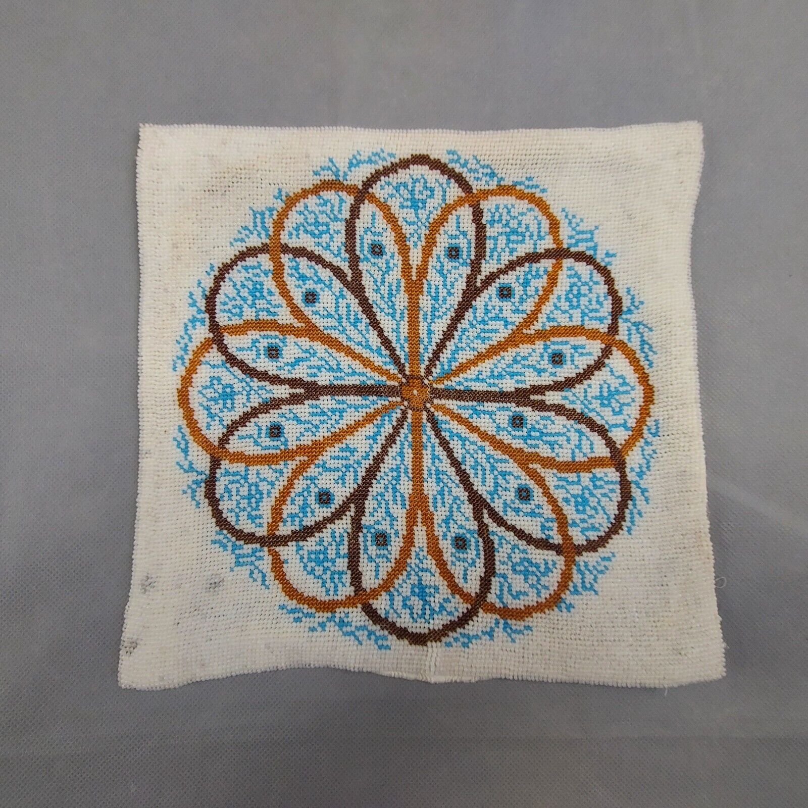 Beautiful Vintage Embroidery Beaded Motif 25cm/25cm(10\'\'x10\