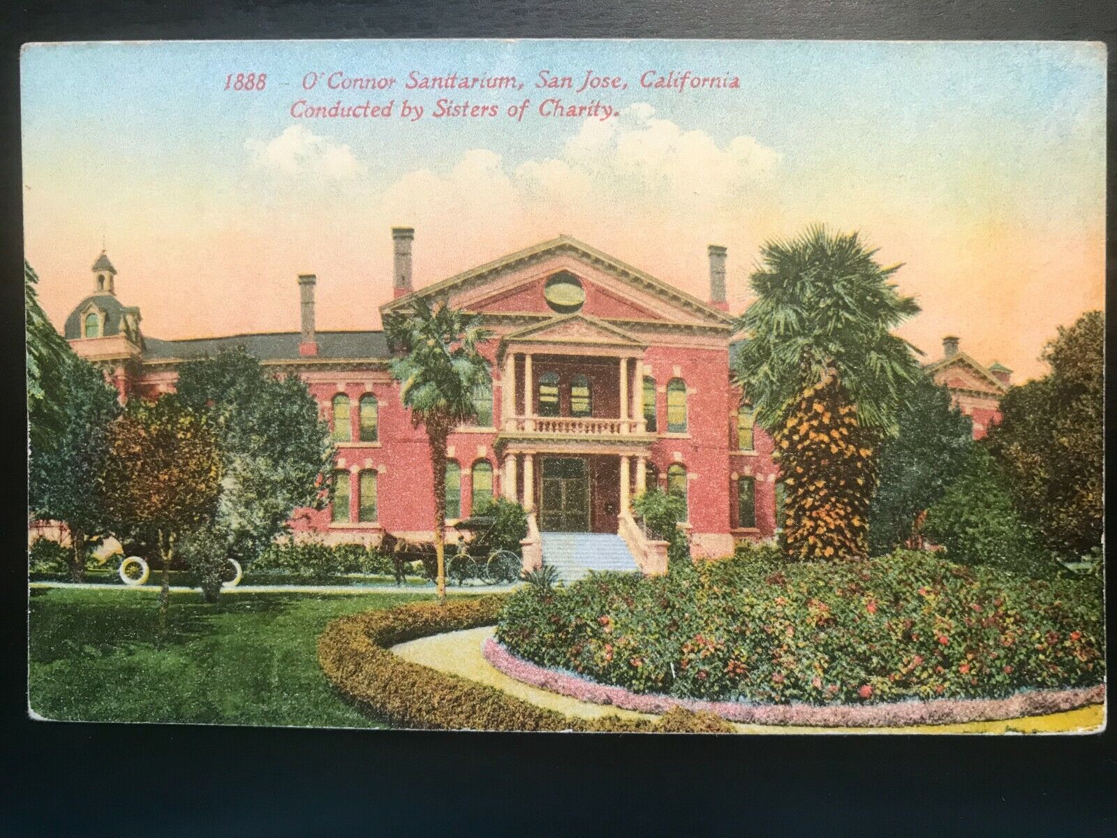 Vintage Postcard 1907-1915 O\'Connor Sanitarium, San Jose California (CA)