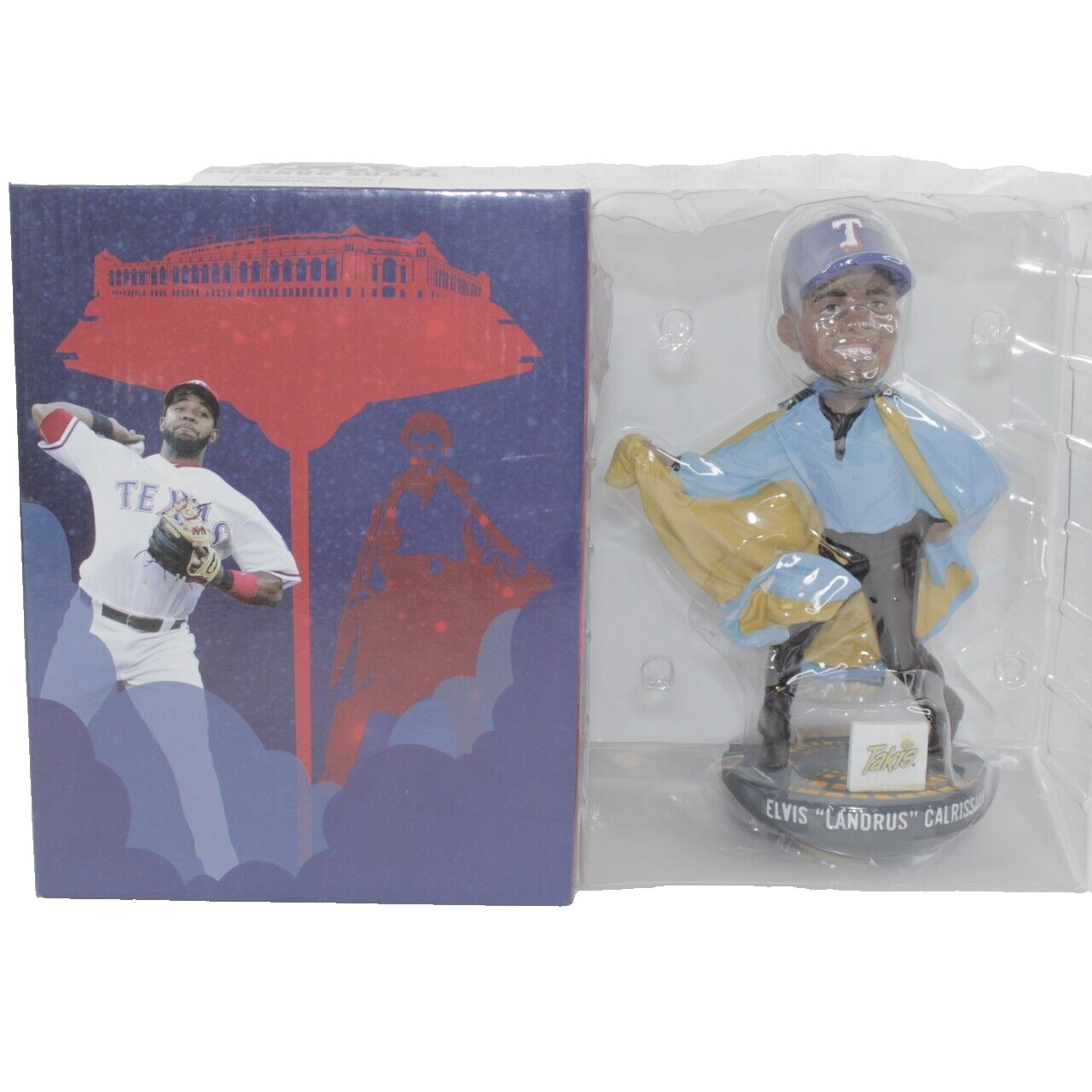 Elvis Andrus Star Wars Lando Calrissian Texas Rangers MLB Baseball Bobblehead