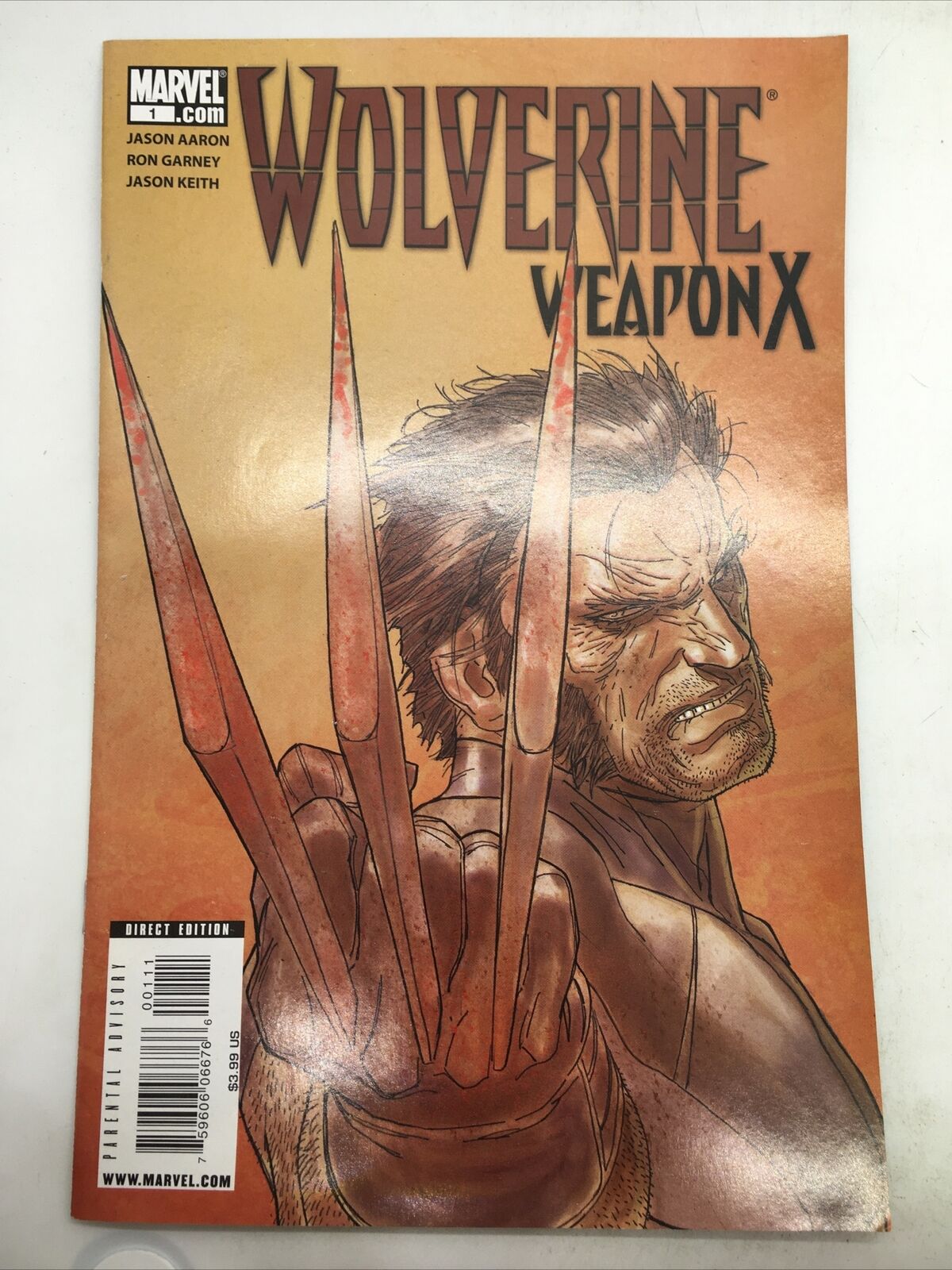 Wolverine Weapon X #1 Marvel 2009