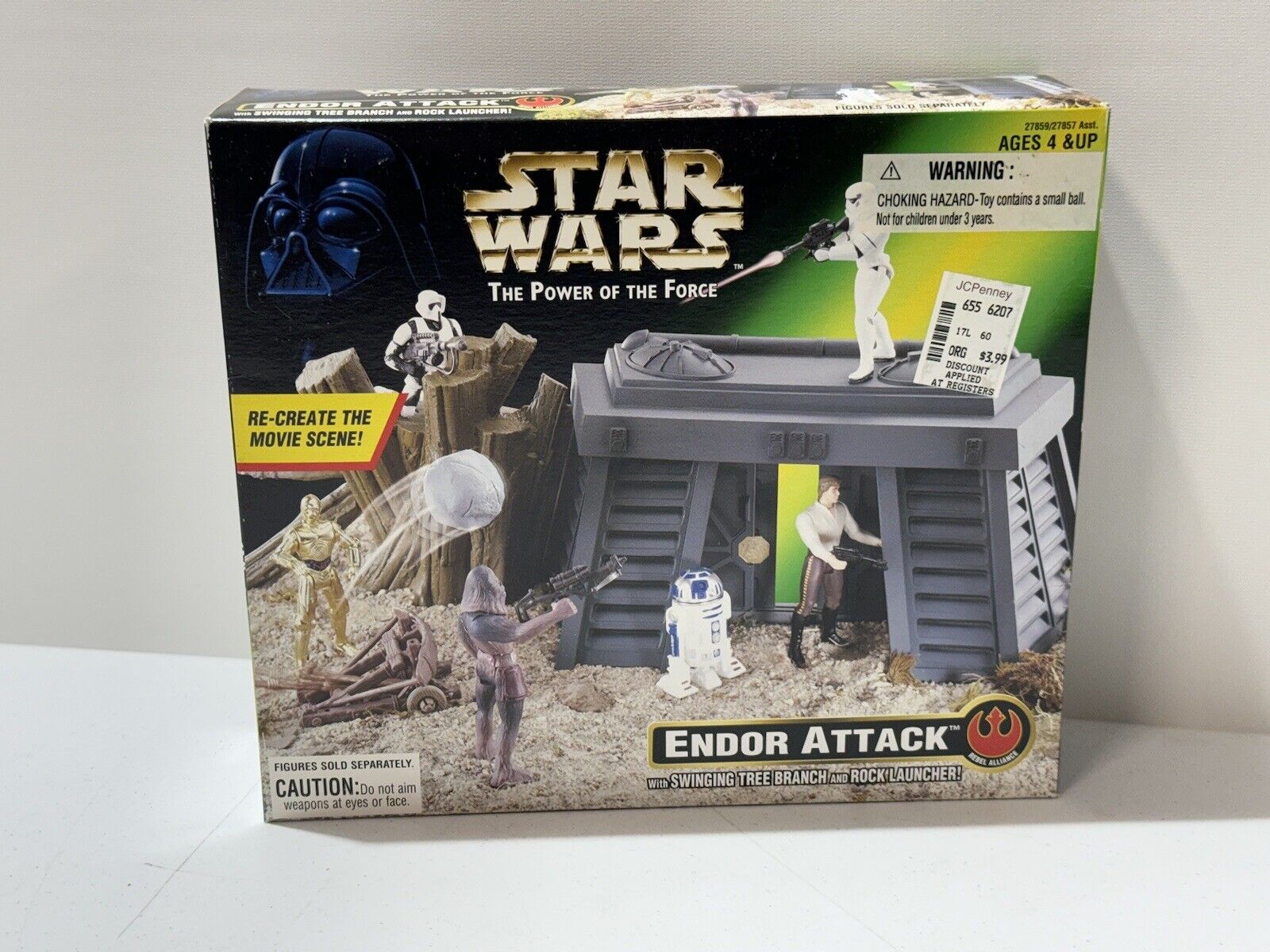 Kenner Star Wars Power of The Force Endor Attack 1997 Playset New in Box Vintage