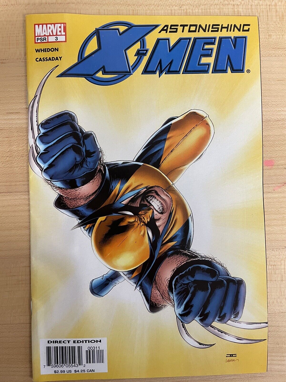 Astonishing X-Men 3 1st. cameo Abigail Brand Sword 2004