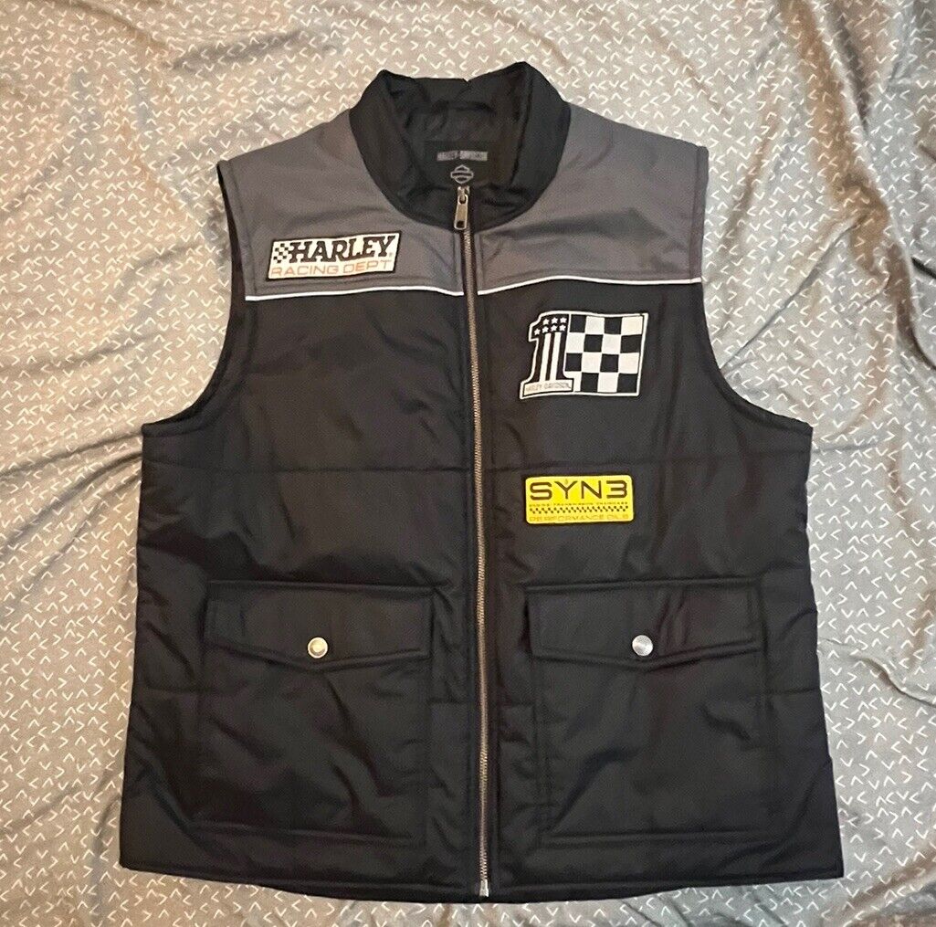 Large Harley Davidson vest New Without Tags