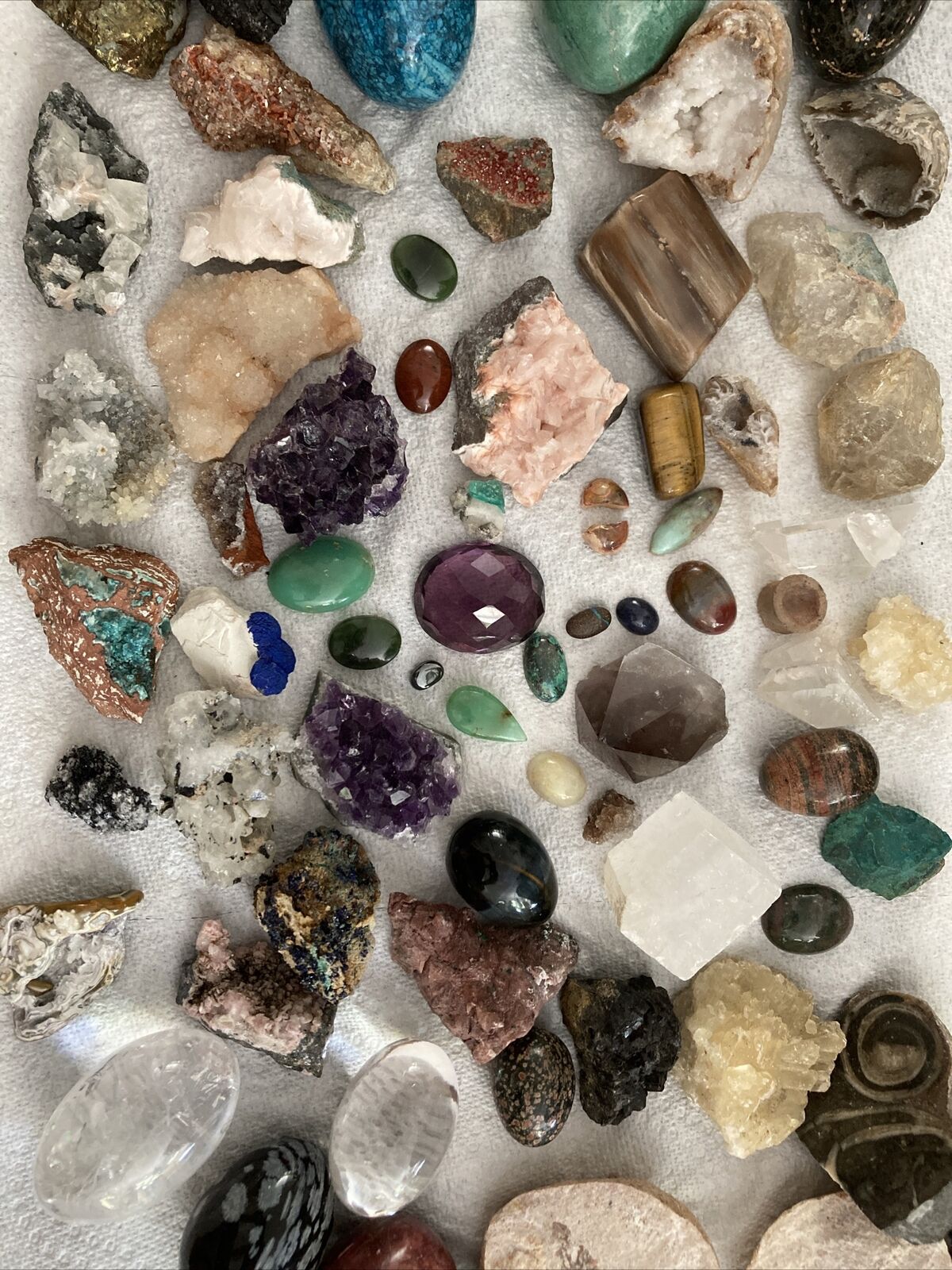 Raw Crystals and Gems
